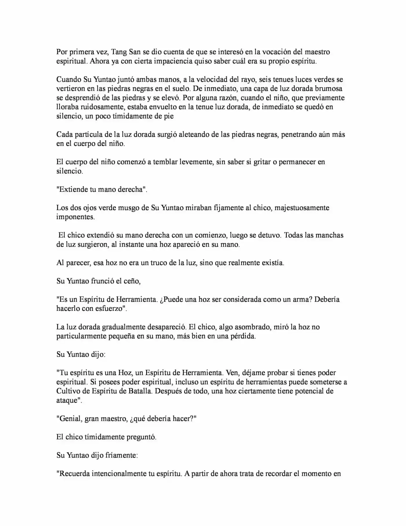 Doulou Dalu - Soul Land - Tierra Del Alma (Novela) - Capítulo 2 - Página 7 - LectorTMOo