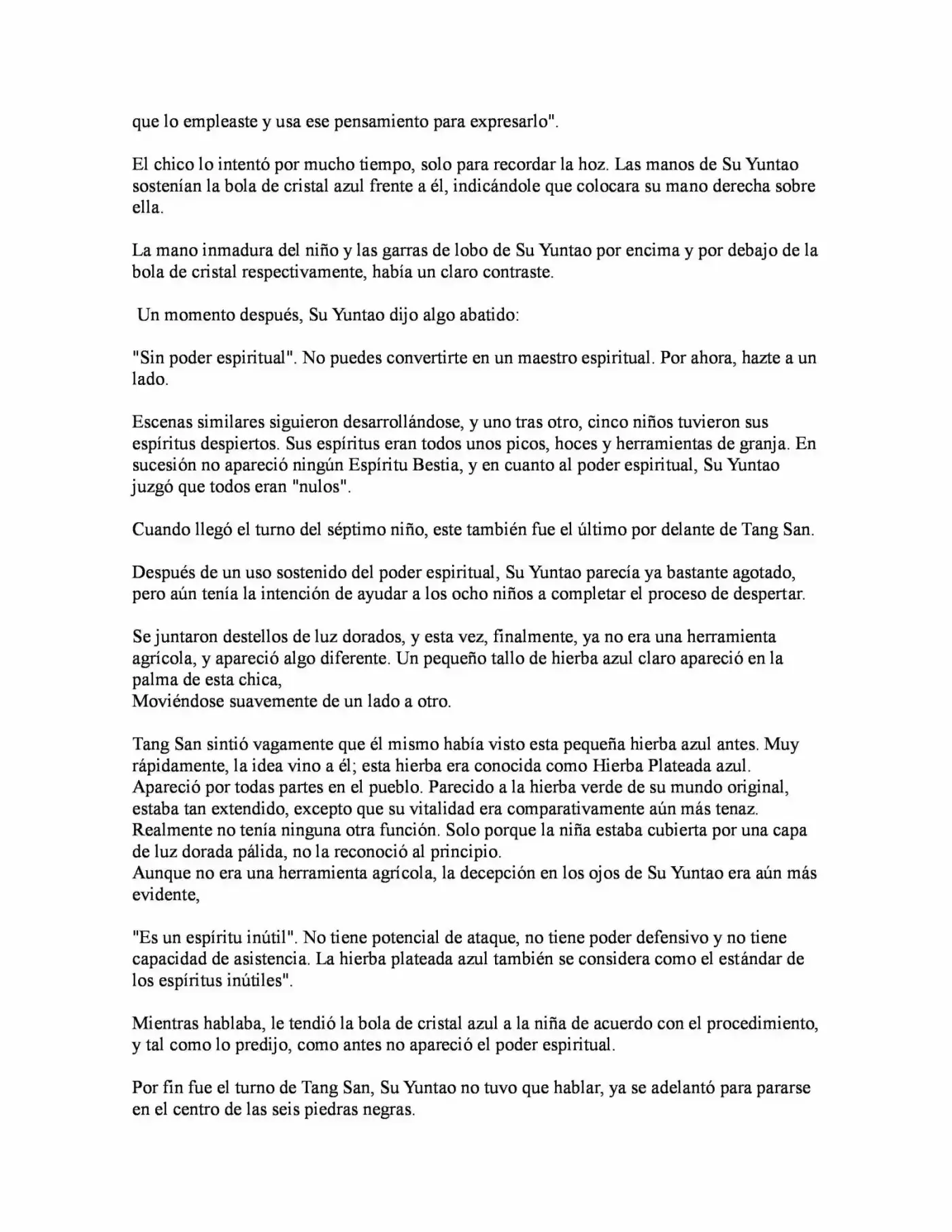 Doulou Dalu - Soul Land - Tierra Del Alma (Novela) - Capítulo 2 - Página 8 - LectorTMOo