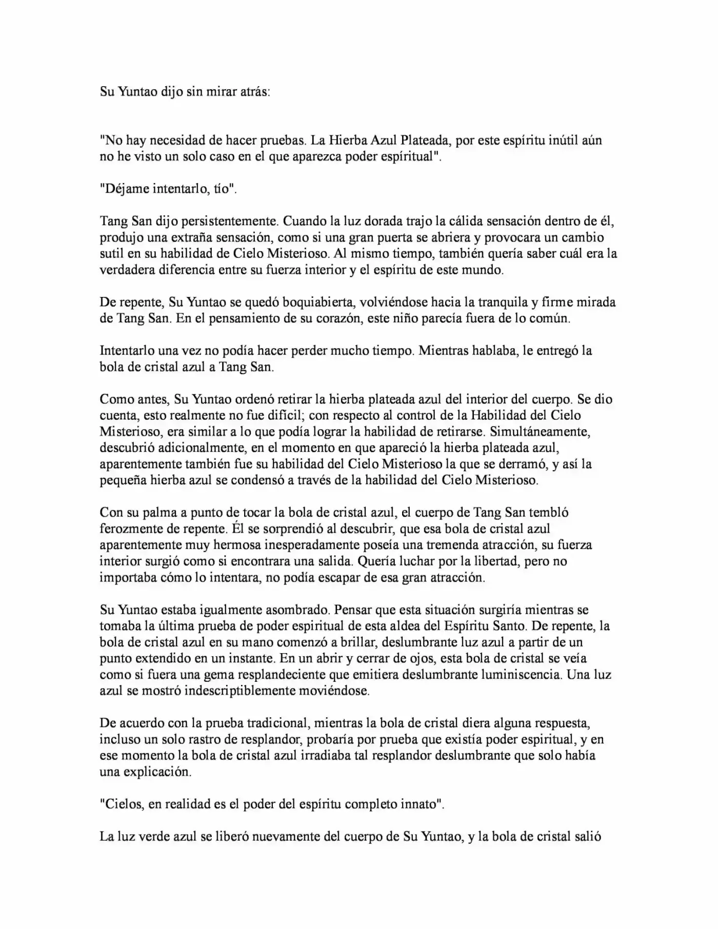 Doulou Dalu - Soul Land - Tierra Del Alma (Novela) - Capítulo 2 - Página 10 - LectorTMOo