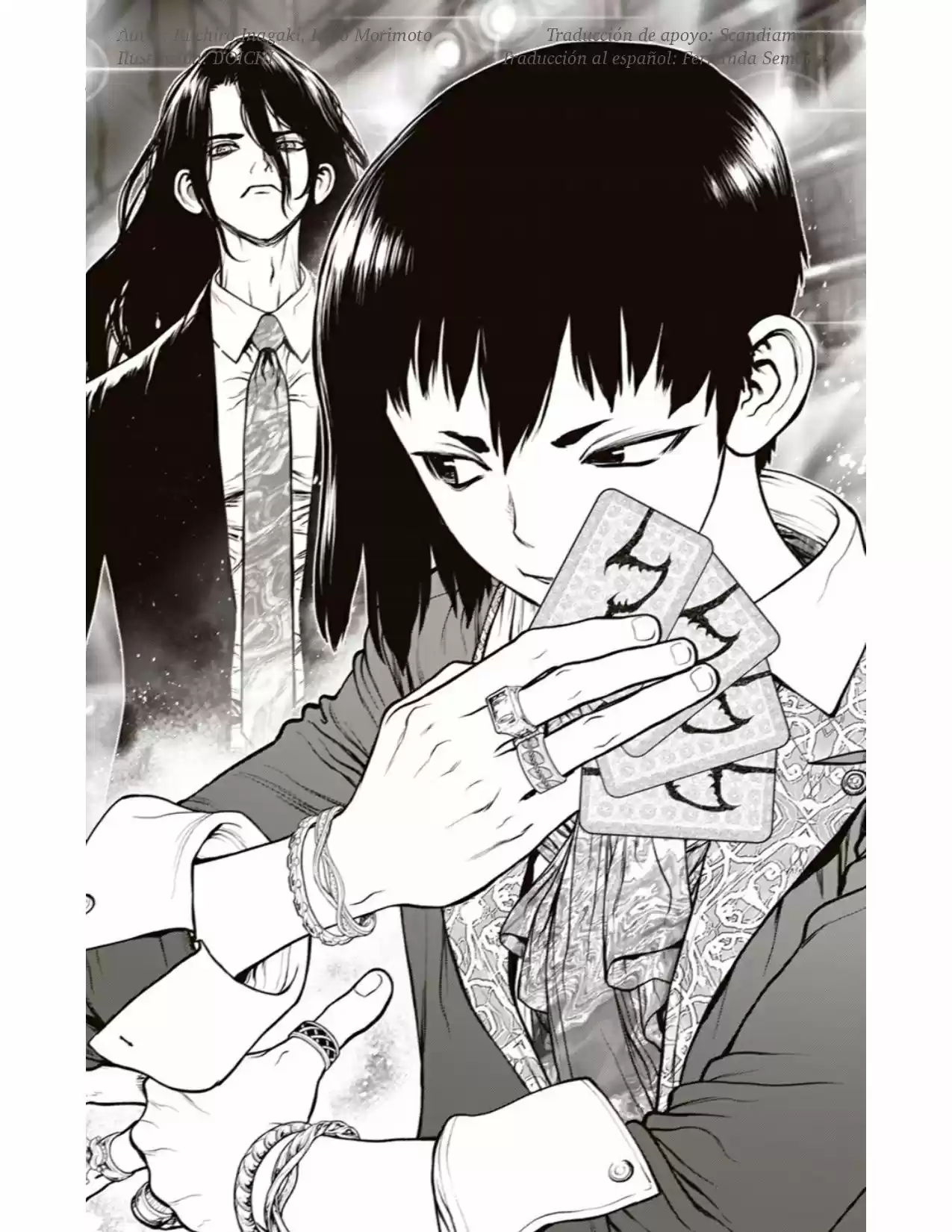 Dr. STONE: Koe Wa Mirai E Mukete (Novela) - Capítulo 1 - Página 14 - LectorTMOo