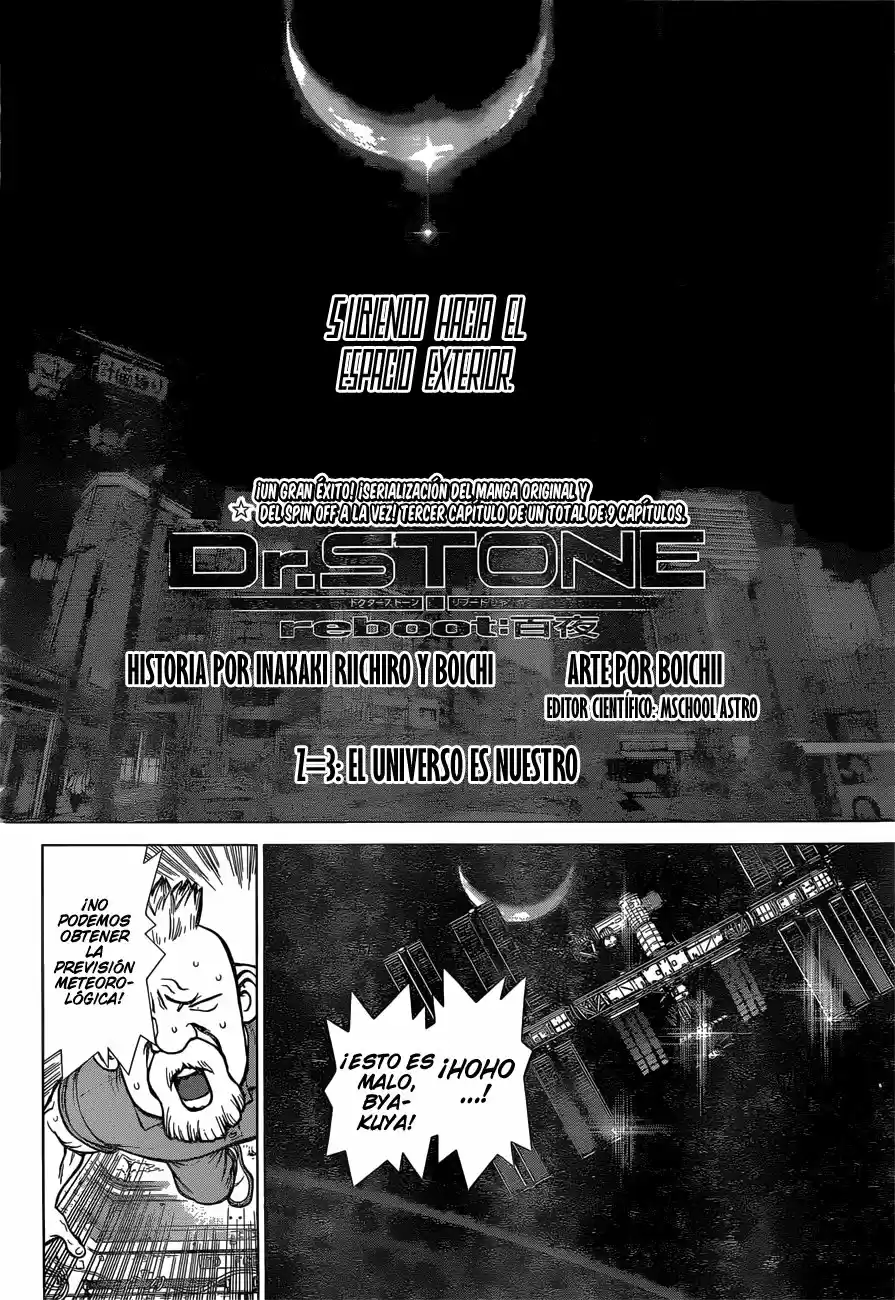 Dr. Stone Reboot: Byakuya - Capítulo 3 - Página 4 - LectorTMOo