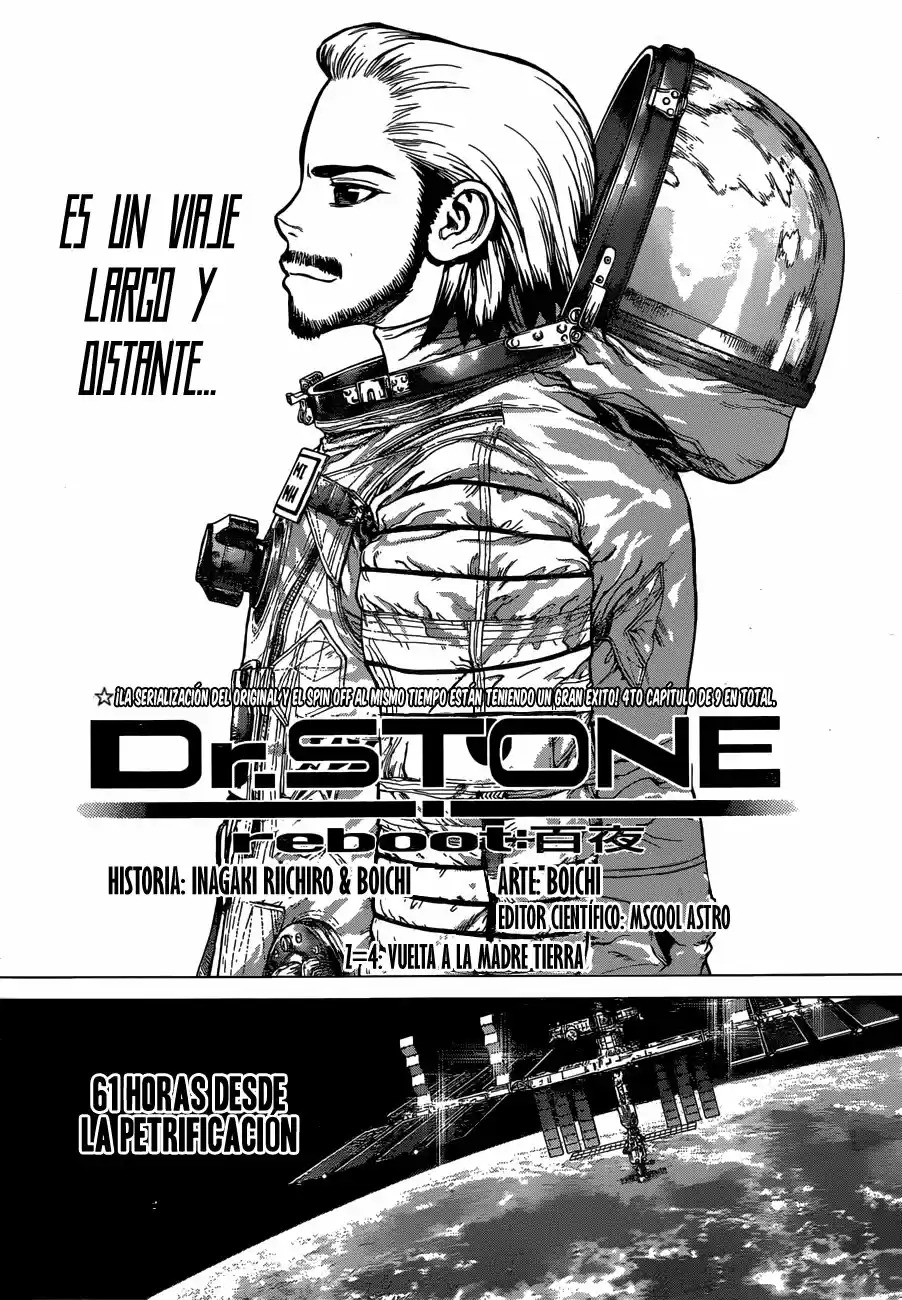 Dr. Stone Reboot: Byakuya - Capítulo 4 - Página 4 - LectorTMOo