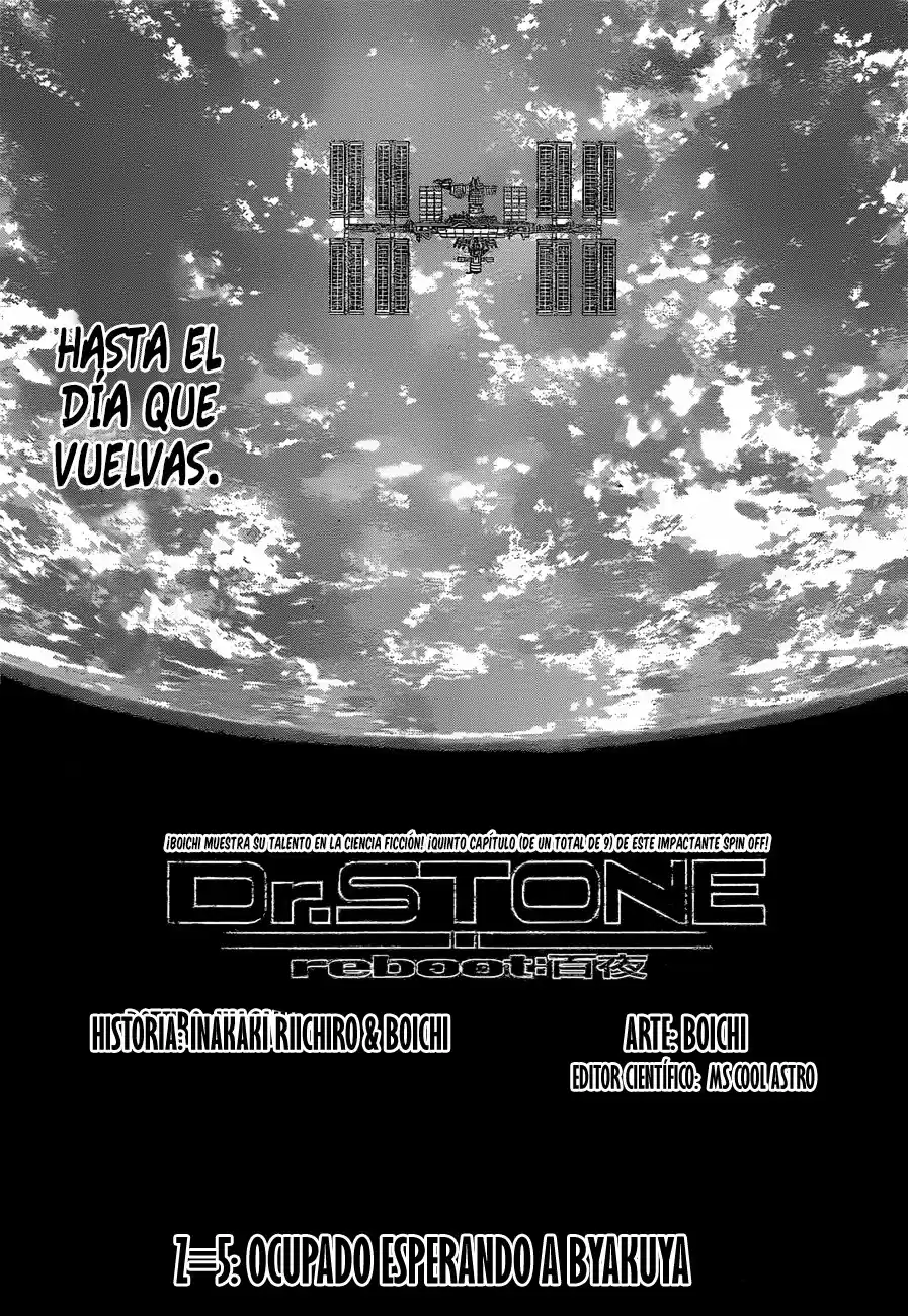Dr. Stone Reboot: Byakuya - Capítulo 5 - Página 5 - LectorTMOo