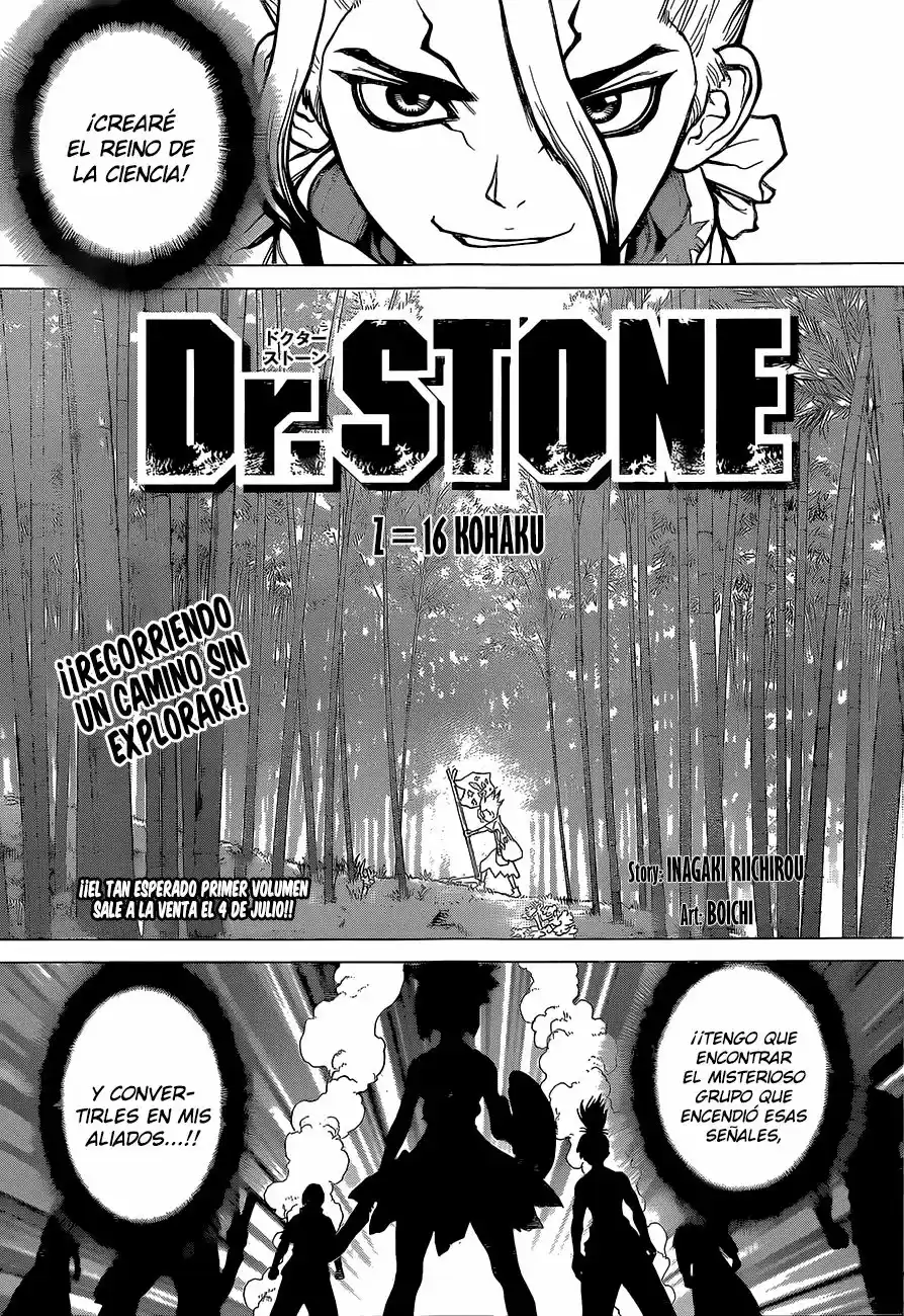 Dr.Stone - Capítulo 16 - Página 1 - LectorTMOo