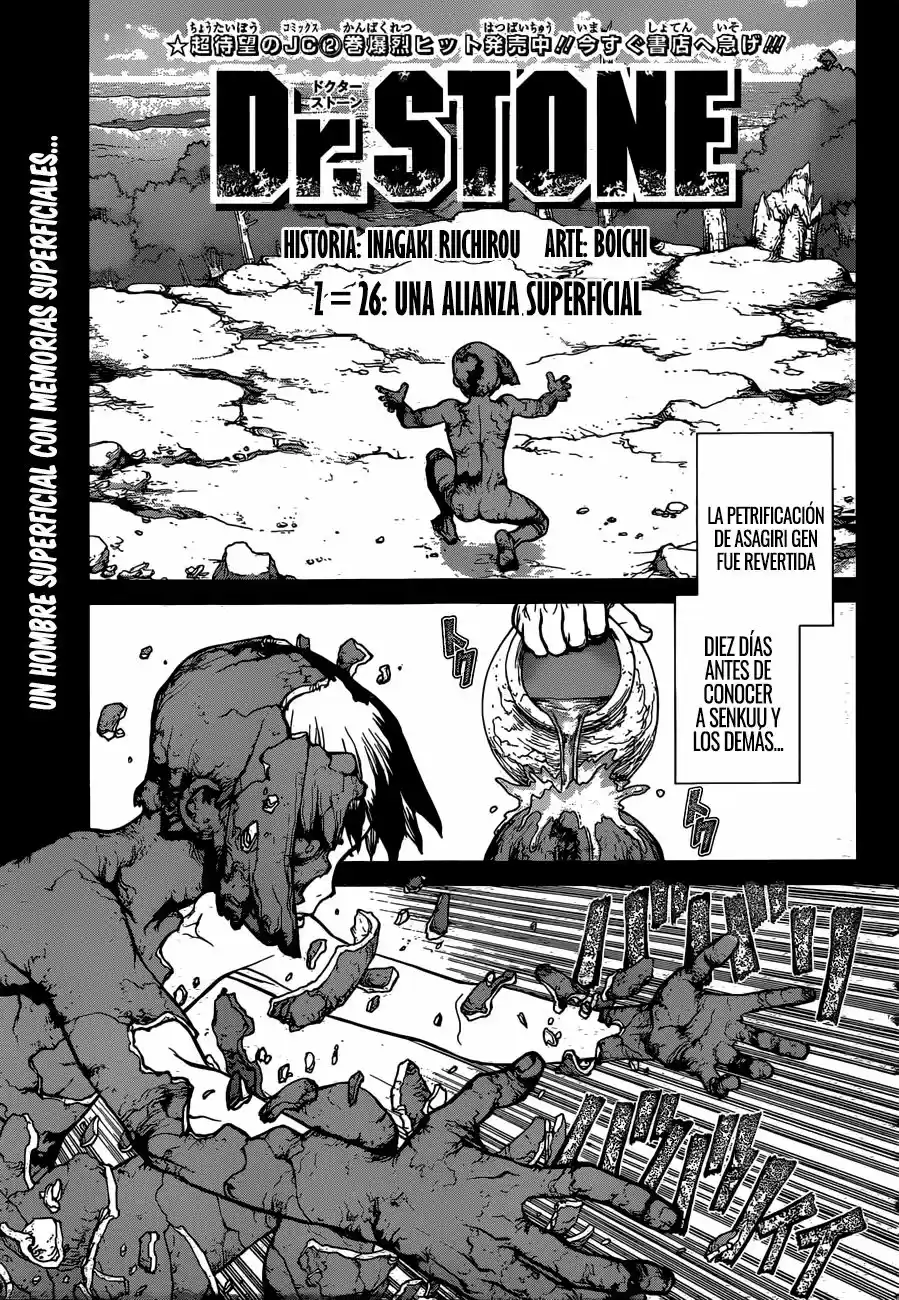Dr.Stone - Capítulo 26 - Página 1 - LectorTMOo