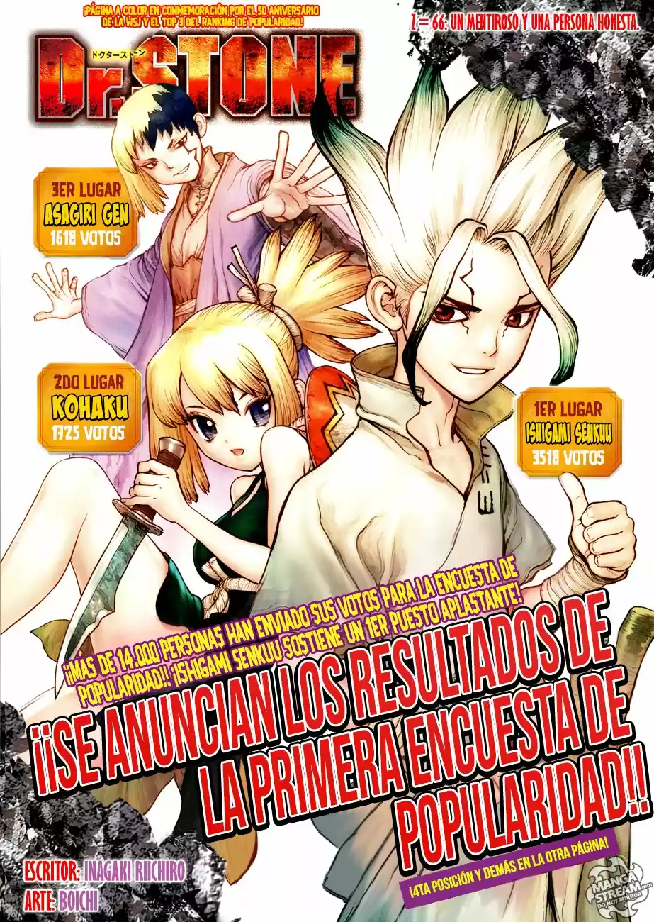 Dr.Stone - Capítulo 66 - Página 1 - LectorTMOo