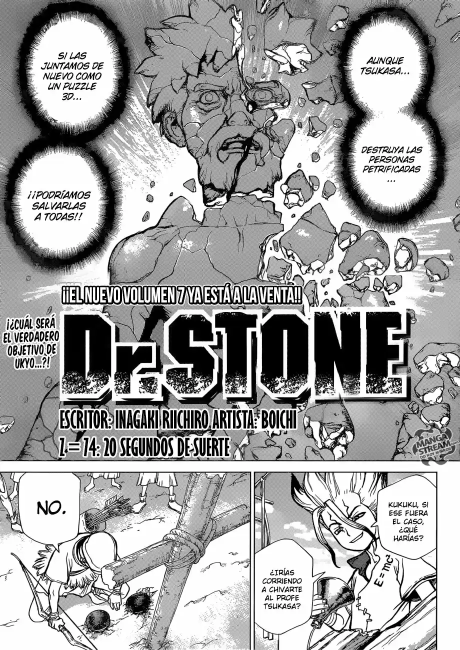 Dr.Stone - Capítulo 74 - Página 1 - LectorTMOo