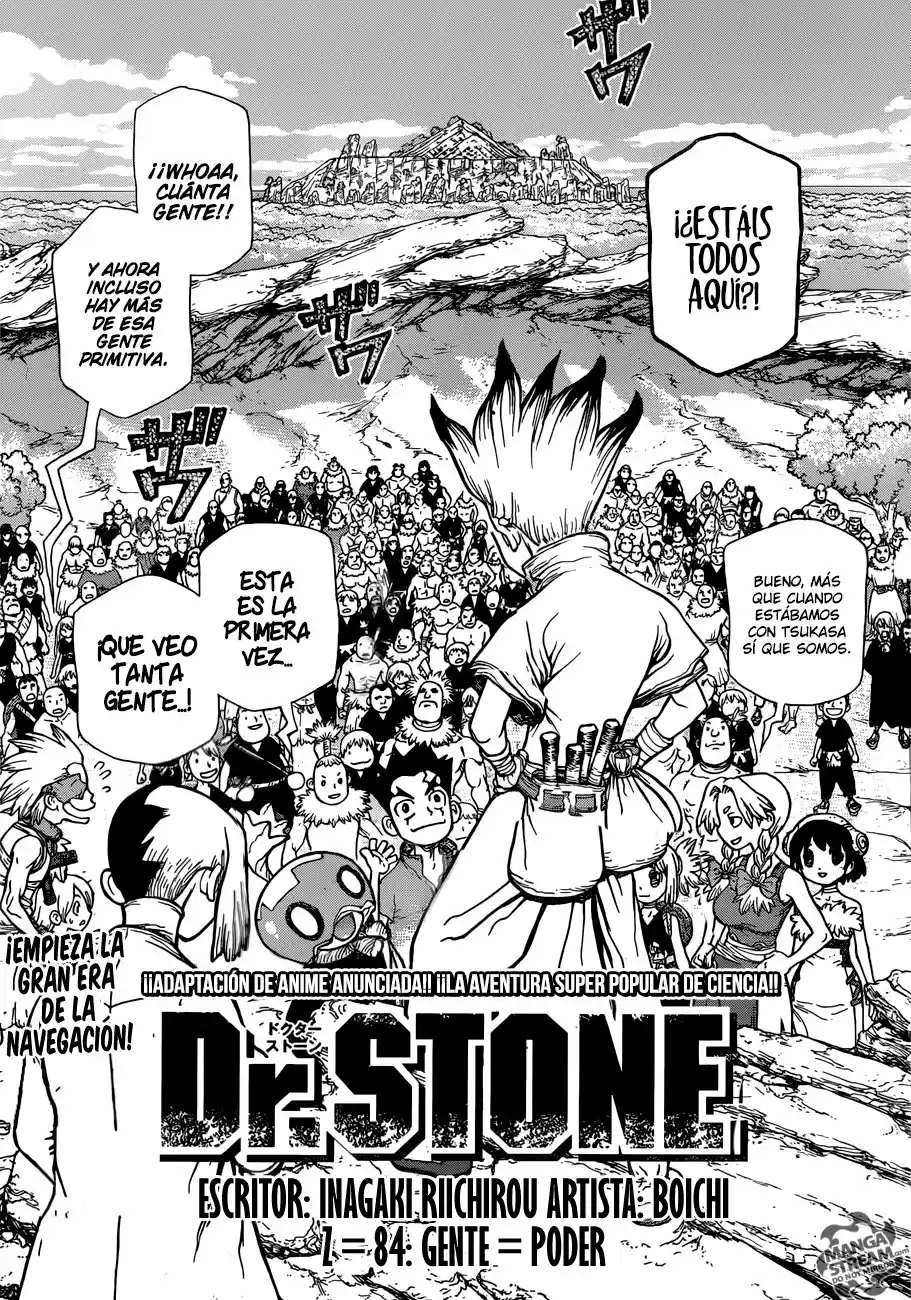 Dr.Stone - Capítulo 84 - Página 1 - LectorTMOo