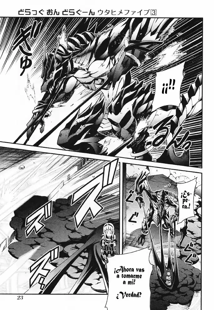 Drag-On Dragoon Utahime Five - Capítulo 11 - Página 23 - LectorTMOo