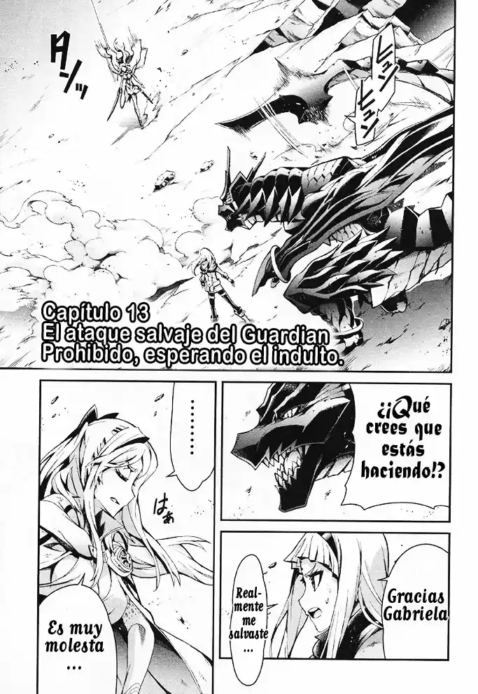 Drag-On Dragoon Utahime Five - Capítulo 13 - Página 4 - LectorTMOo
