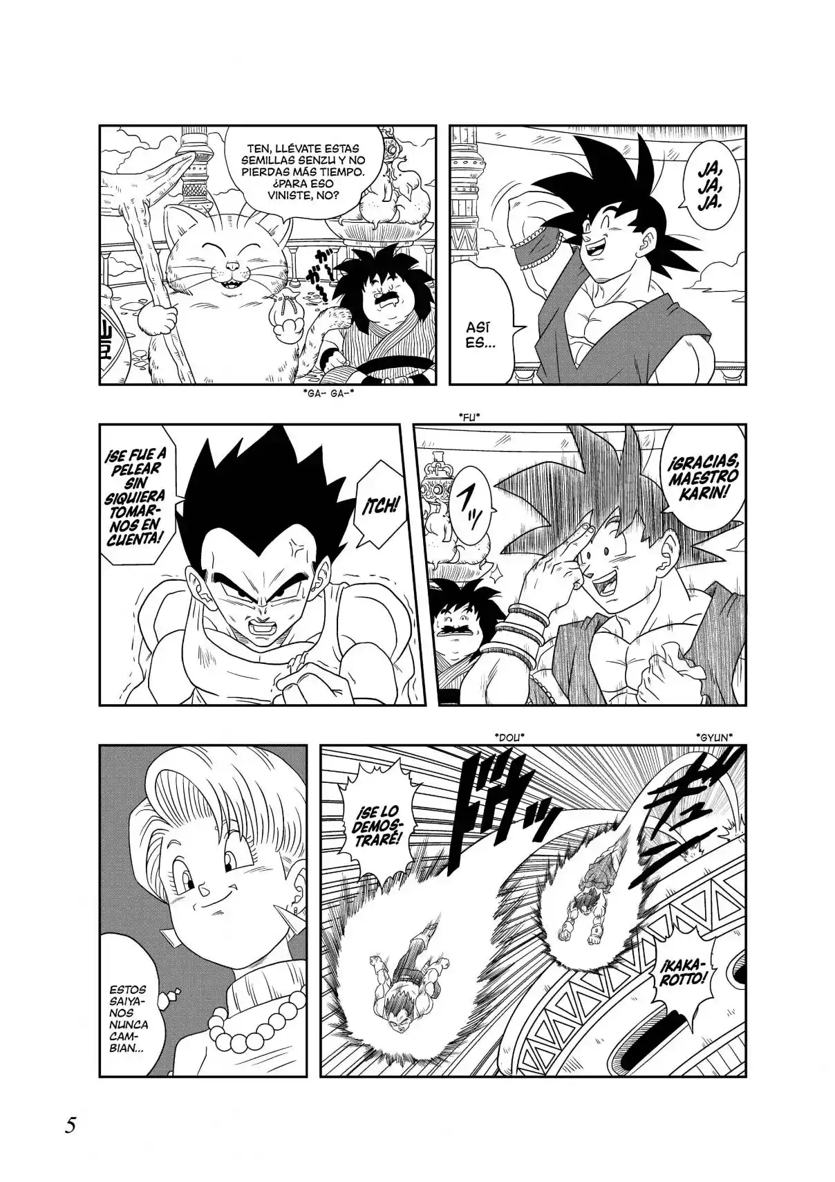 Dragon Ball AF (Doujinshi) - Capítulo 6 - Página 5 - LectorTMOo