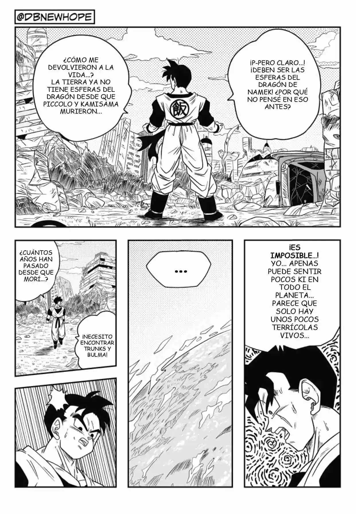 Dragon Ball New Hope - Capítulo 10 - Página 4 - LectorTMOo