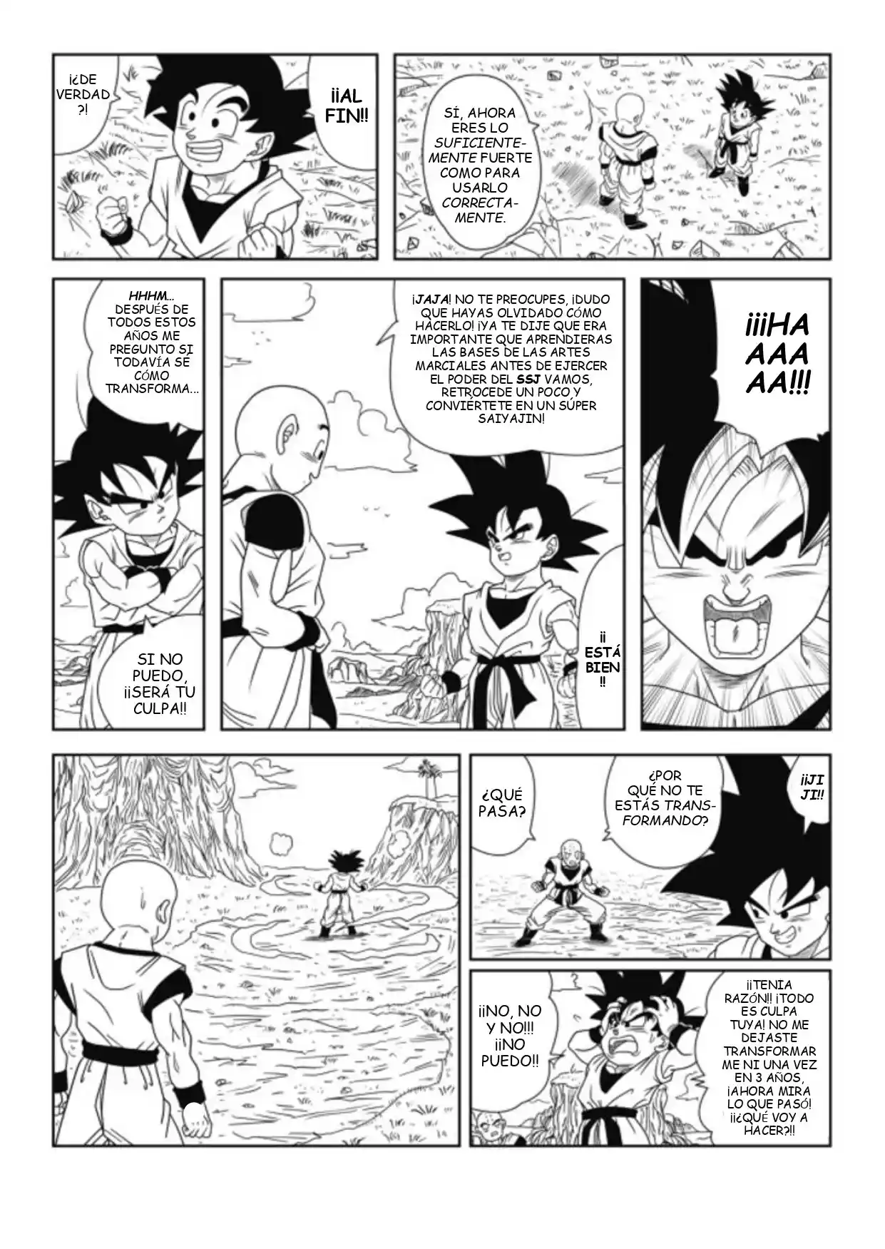 Dragon Ball New Hope - Capítulo 3 - Página 7 - LectorTMOo