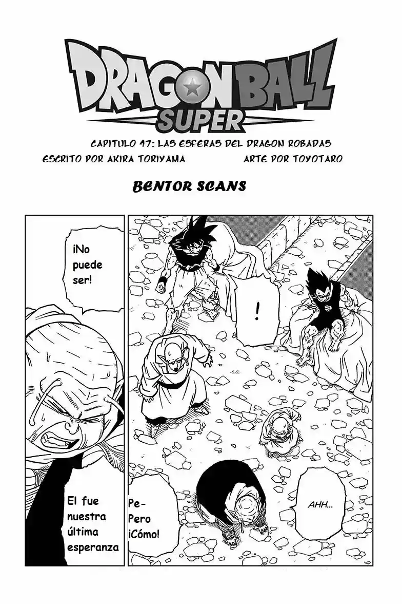 Dragon Ball Super - Capítulo 47 - Página 1 - LectorTMOo
