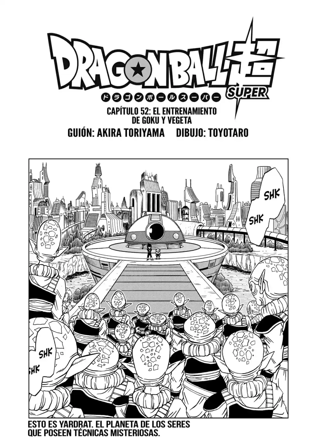 Dragon Ball Super - Capítulo 52 - Página 1 - LectorTMOo