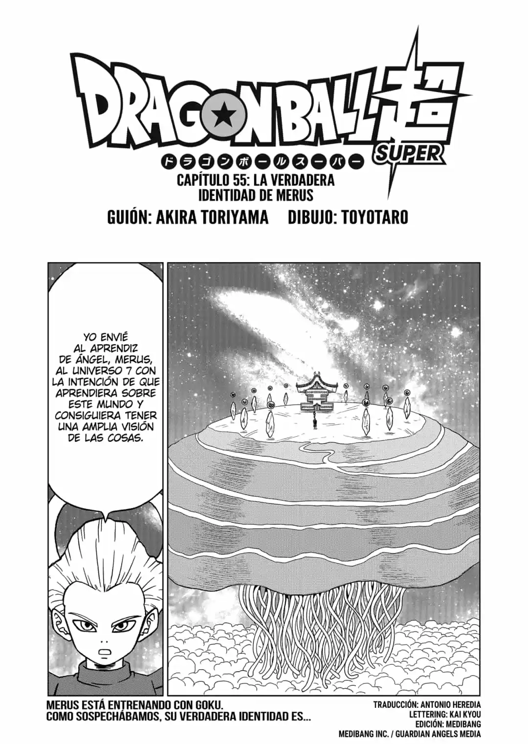 Dragon Ball Super - Capítulo 55 - Página 1 - LectorTMOo