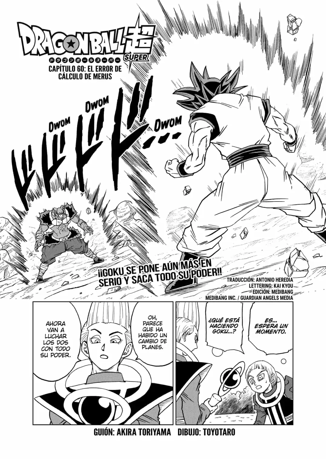 Dragon Ball Super - Capítulo 60 - Página 1 - LectorTMOo