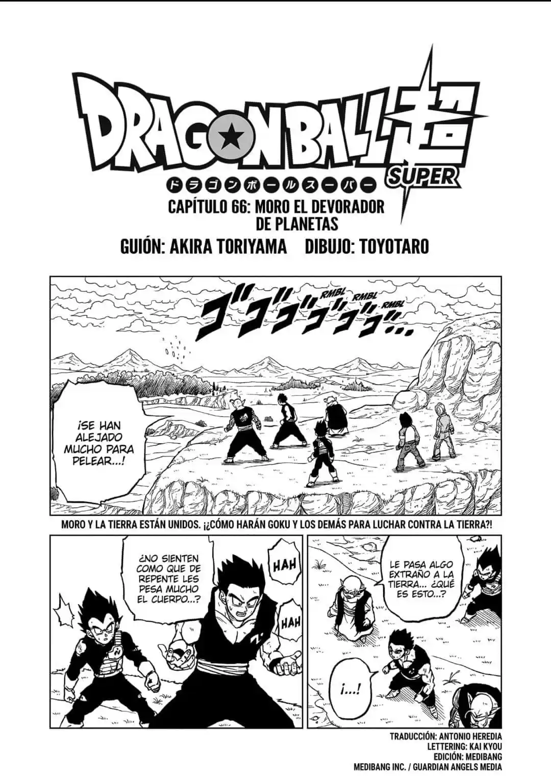Dragon Ball Super - Capítulo 66 - Página 1 - LectorTMOo