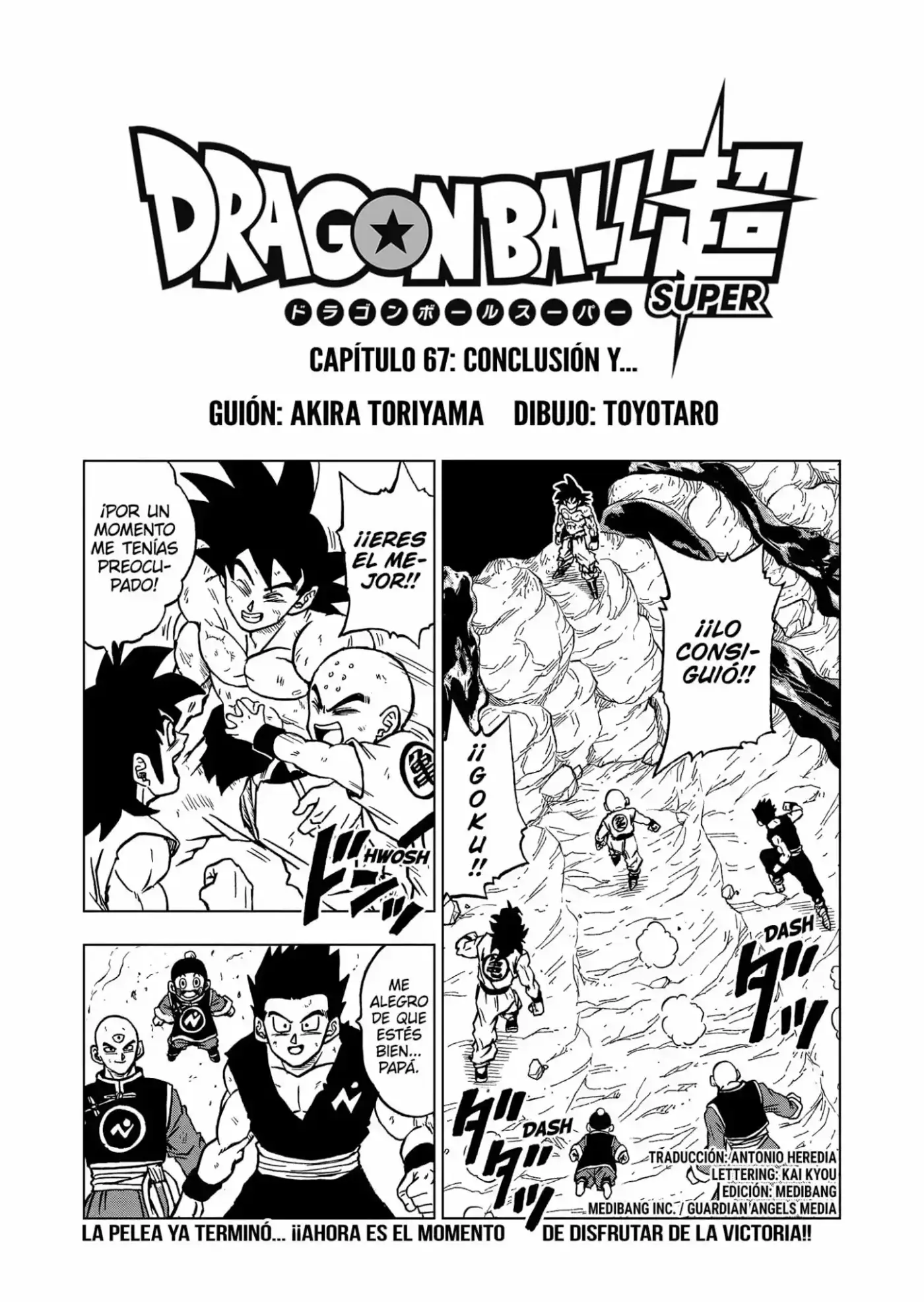 Dragon Ball Super - Capítulo 67 - Página 1 - LectorTMOo
