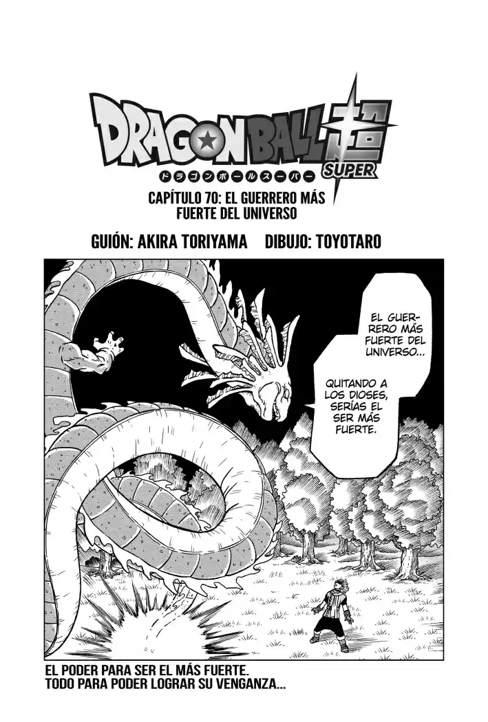 Dragon Ball Super - Capítulo 70 - Página 1 - LectorTMOo