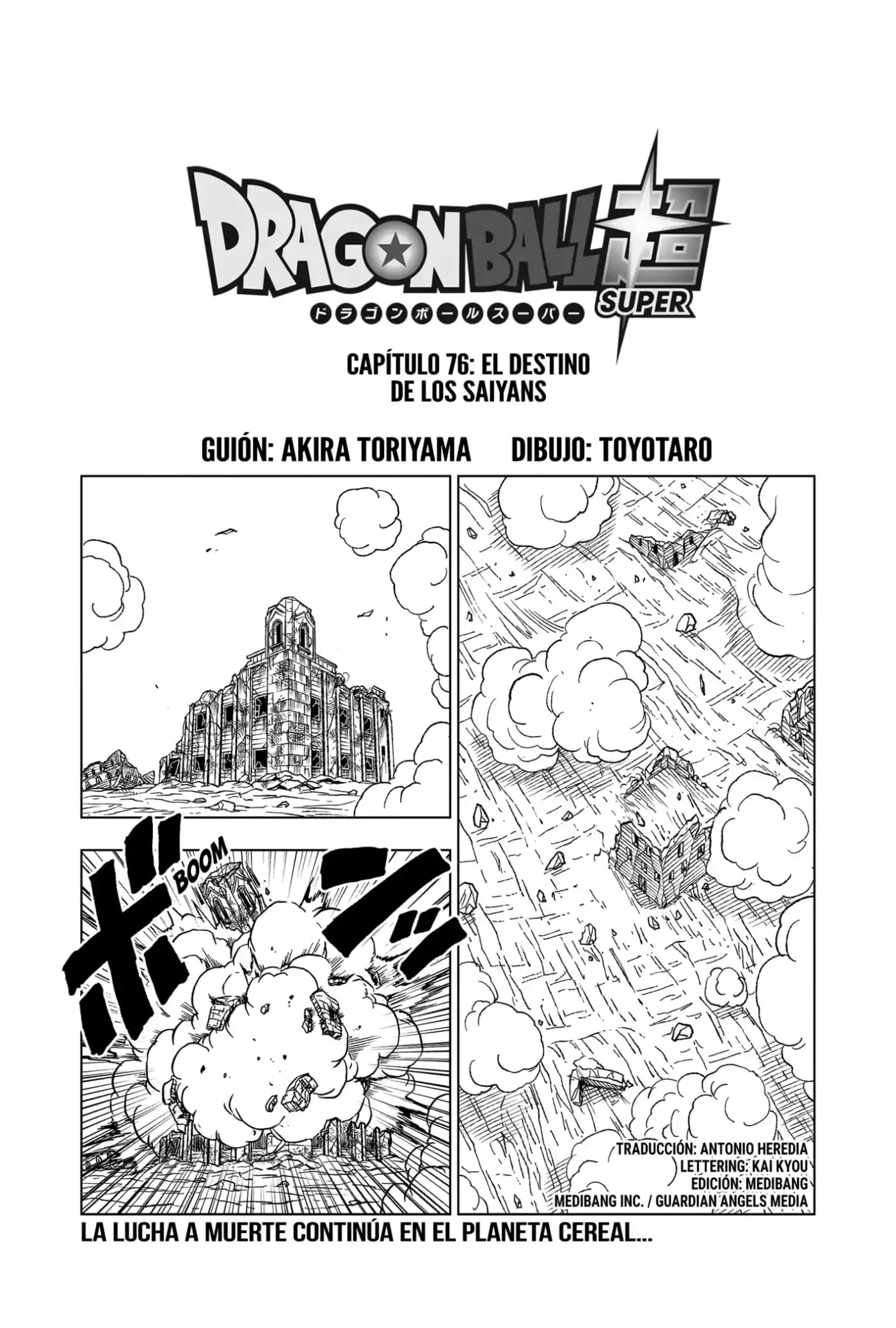 Dragon Ball Super - Capítulo 76 - Página 1 - LectorTMOo