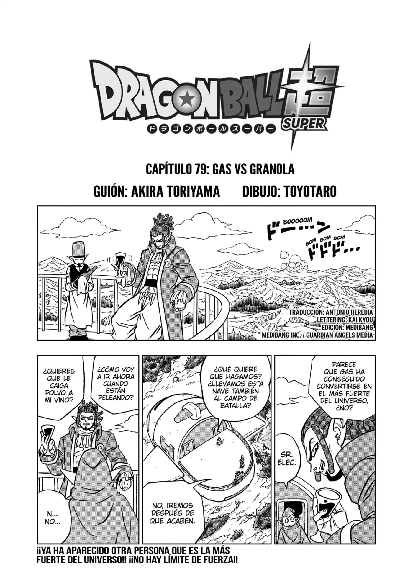 Dragon Ball Super - Capítulo 79 - Página 1 - LectorTMOo