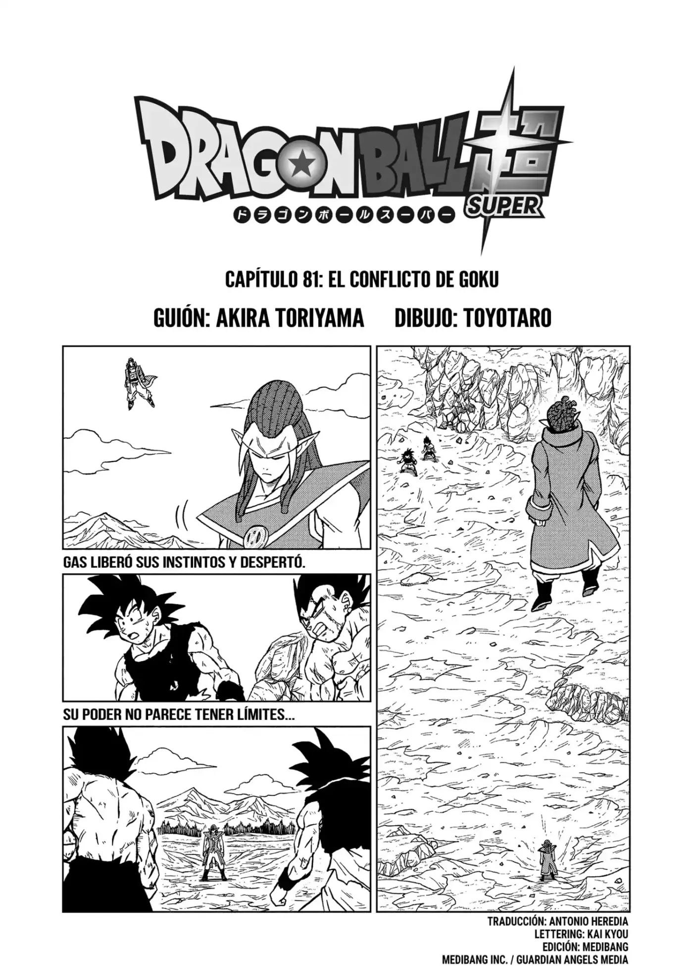 Dragon Ball Super - Capítulo 81 - Página 1 - LectorTMOo