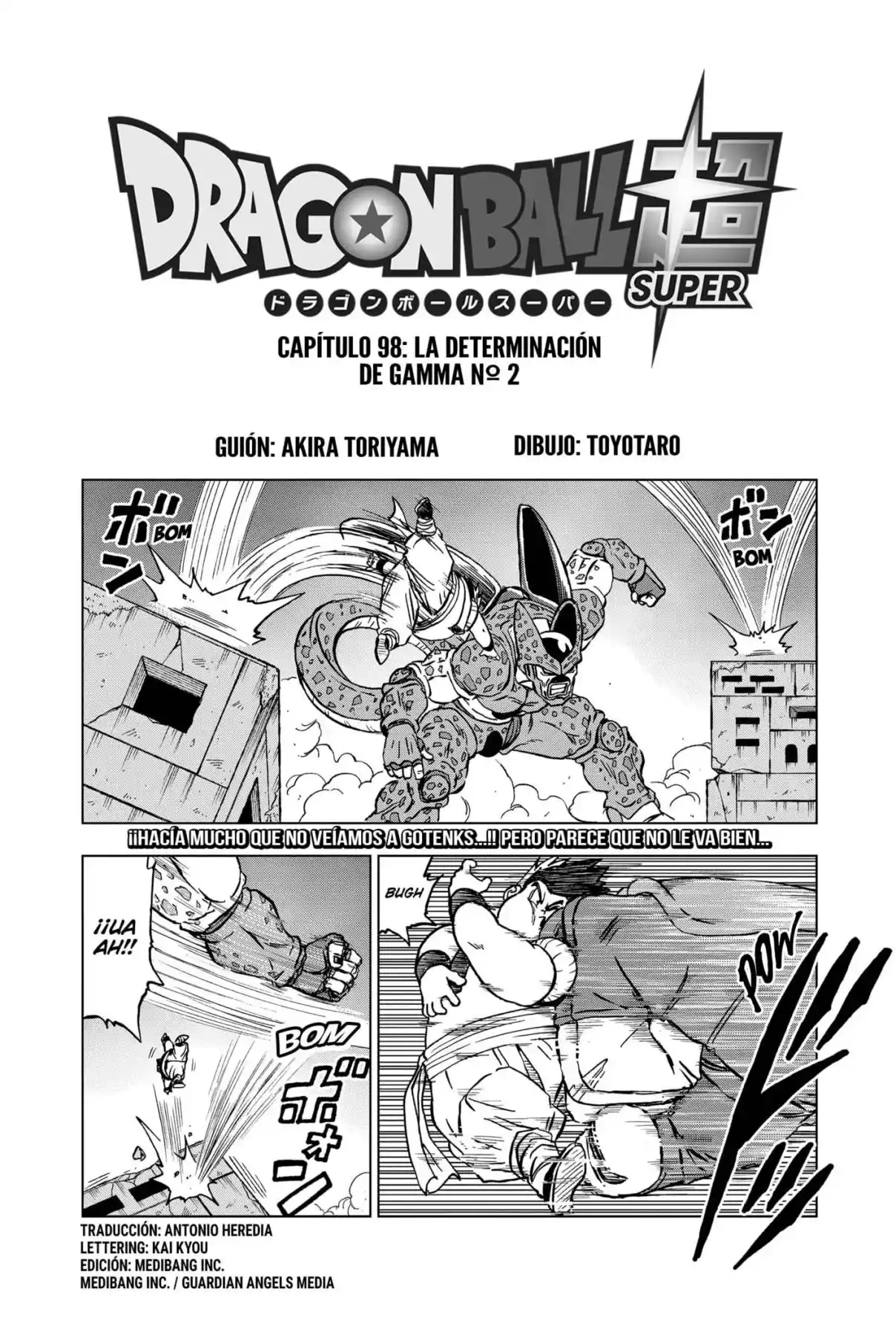 Dragon Ball Super - Capítulo 98 - Página 1 - LectorTMOo