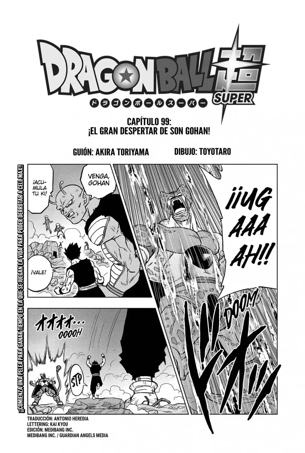 Dragon Ball Super - Capítulo 99 - Página 1 - LectorTMOo