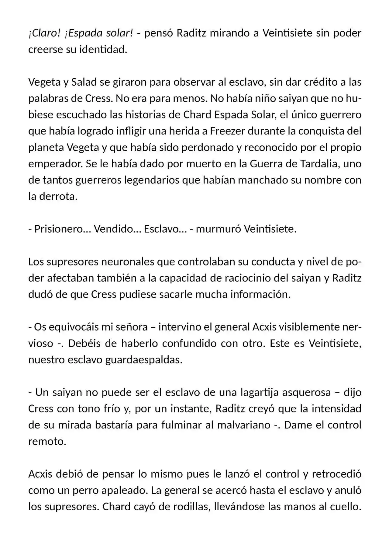 Dragon Ball VS Dream Match - Capítulo 61 - Página 5 - LectorTMOo