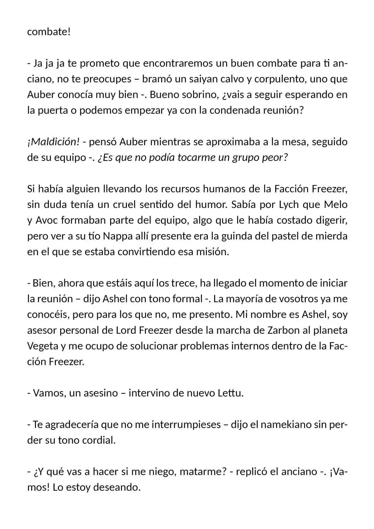 Dragon Ball VS Dream Match - Capítulo 65 - Página 4 - LectorTMOo