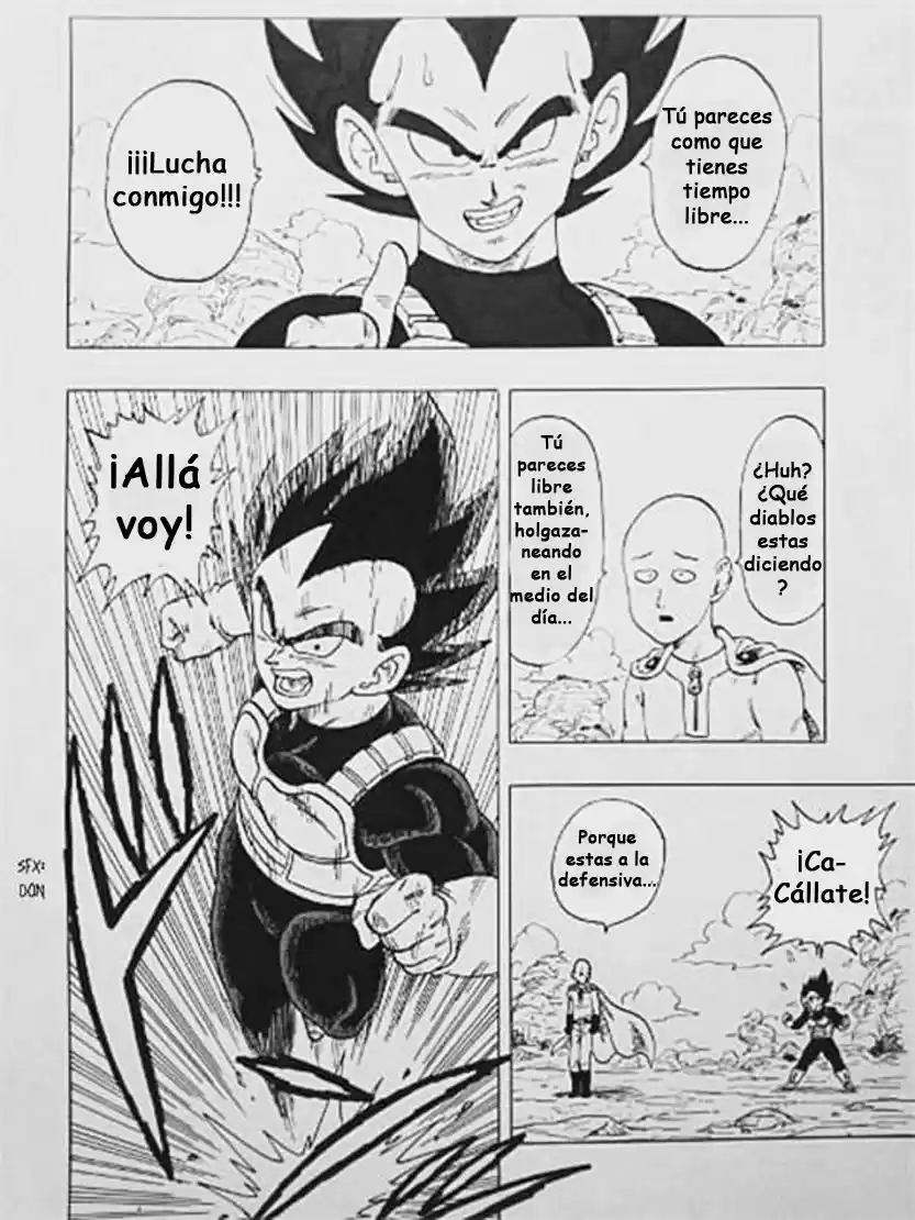 Dragon Ball Z & Onepunch-Man - Heijitsu Hiruma No Chougekisen - Capítulo 1 - Página 5 - LectorTMOo