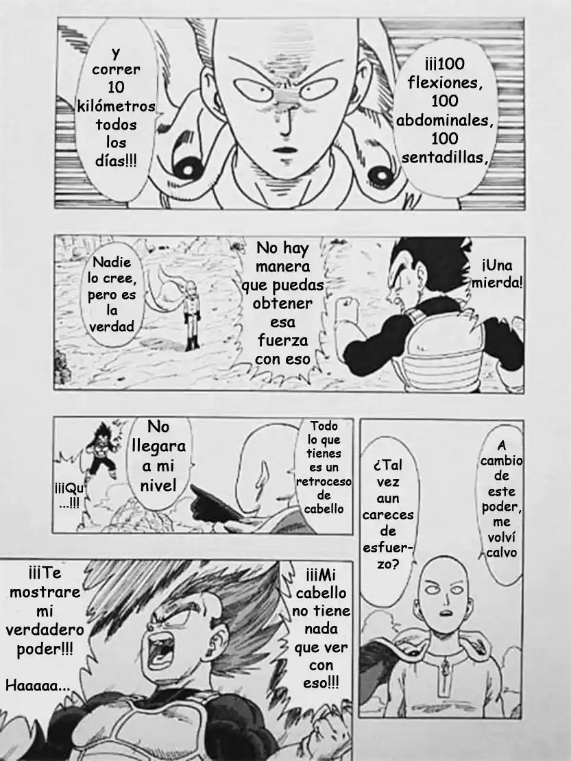 Dragon Ball Z & Onepunch-Man - Heijitsu Hiruma No Chougekisen - Capítulo 1 - Página 16 - LectorTMOo