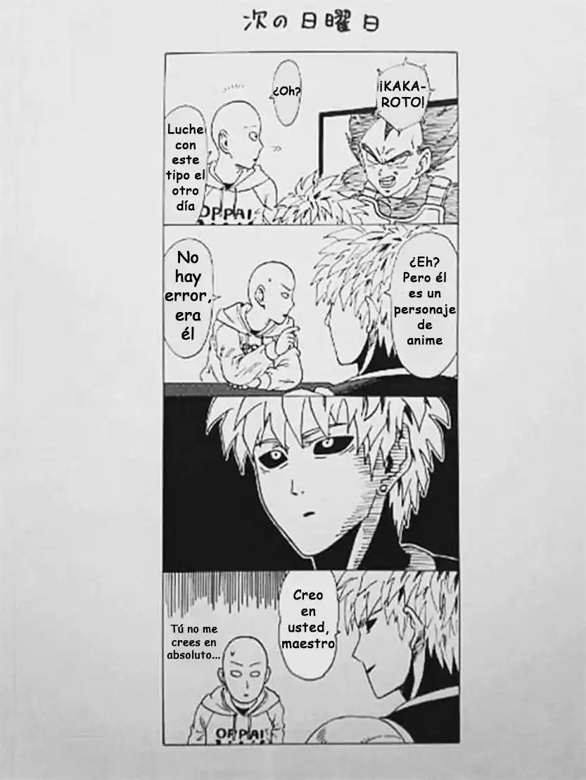 Dragon Ball Z & Onepunch-Man - Heijitsu Hiruma No Chougekisen - Capítulo 1 - Página 19 - LectorTMOo
