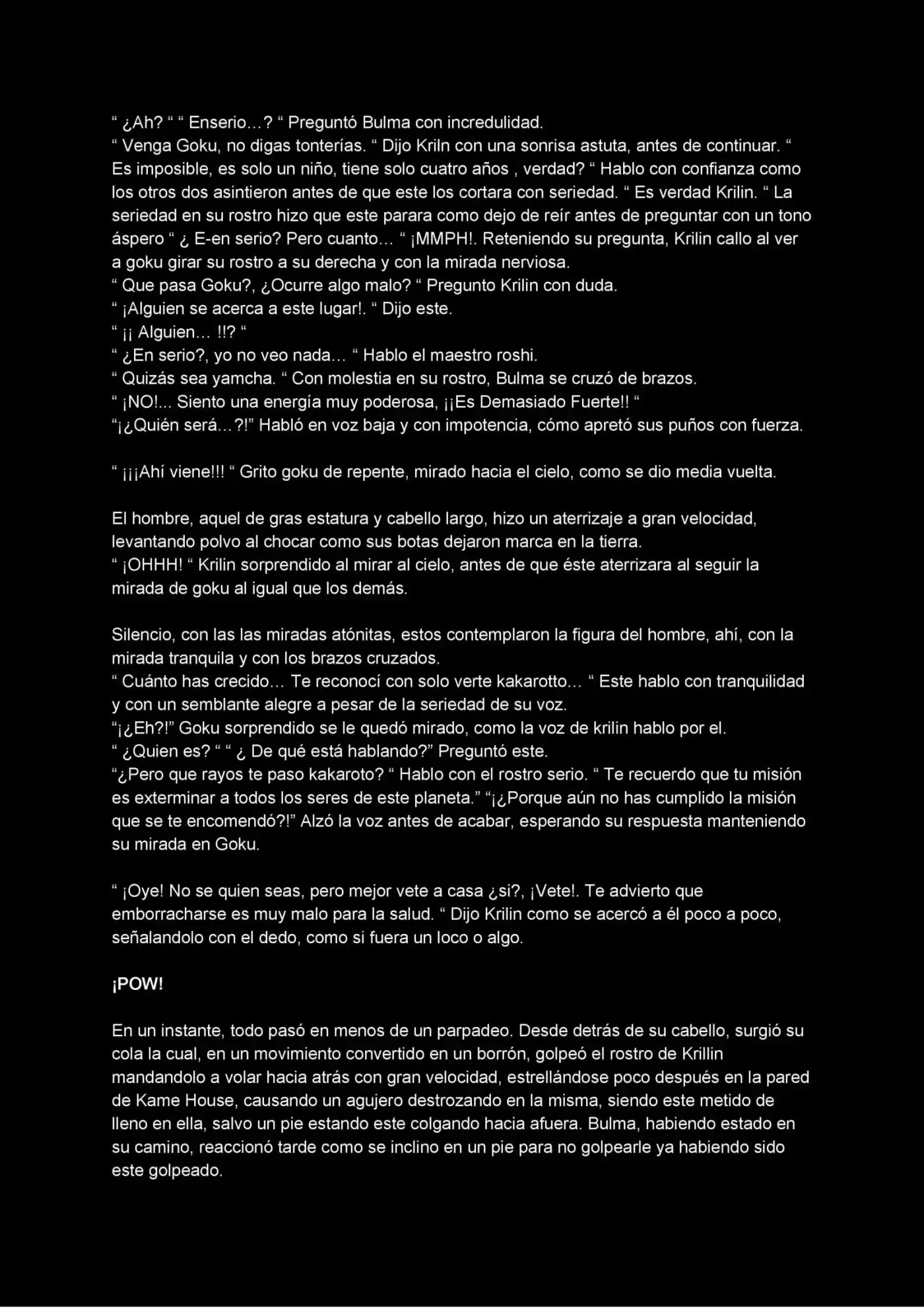 Dragon Ball Z Reboot (Novela) - Capítulo 1 - Página 5 - LectorTMOo