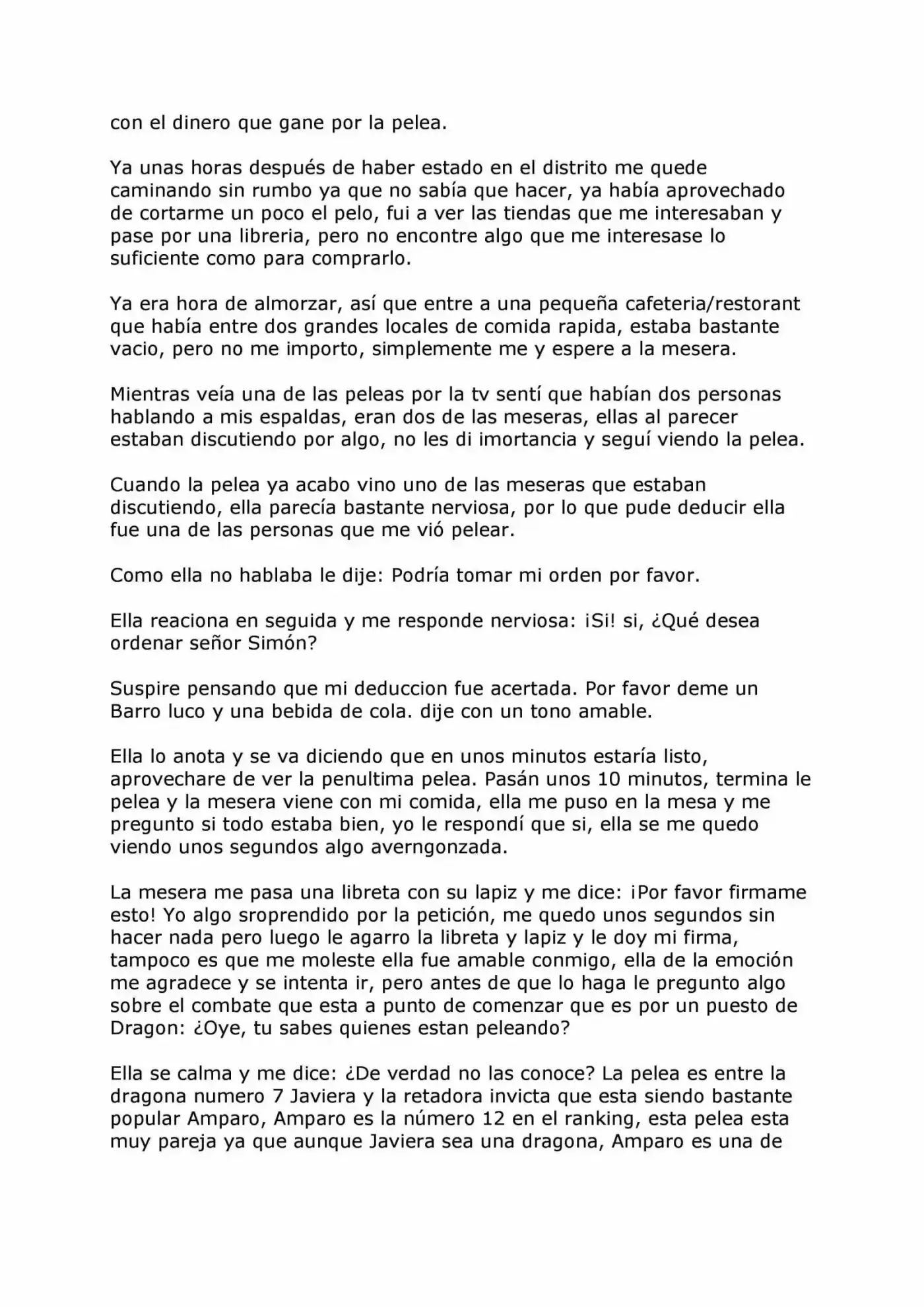 Dragon Death Fights (Novela) - Capítulo 21 - Página 4 - LectorTMOo