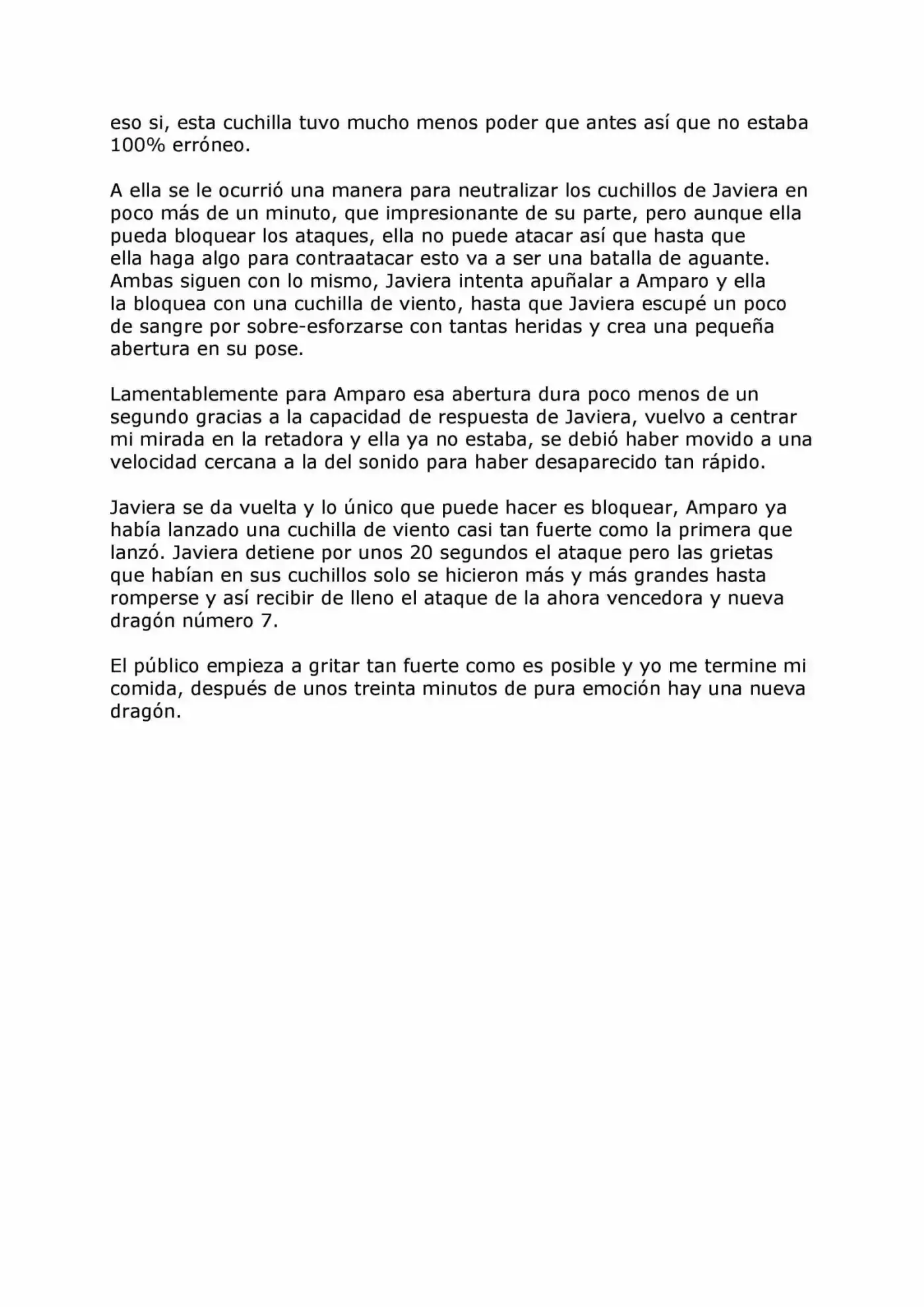 Dragon Death Fights (Novela) - Capítulo 22 - Página 4 - LectorTMOo