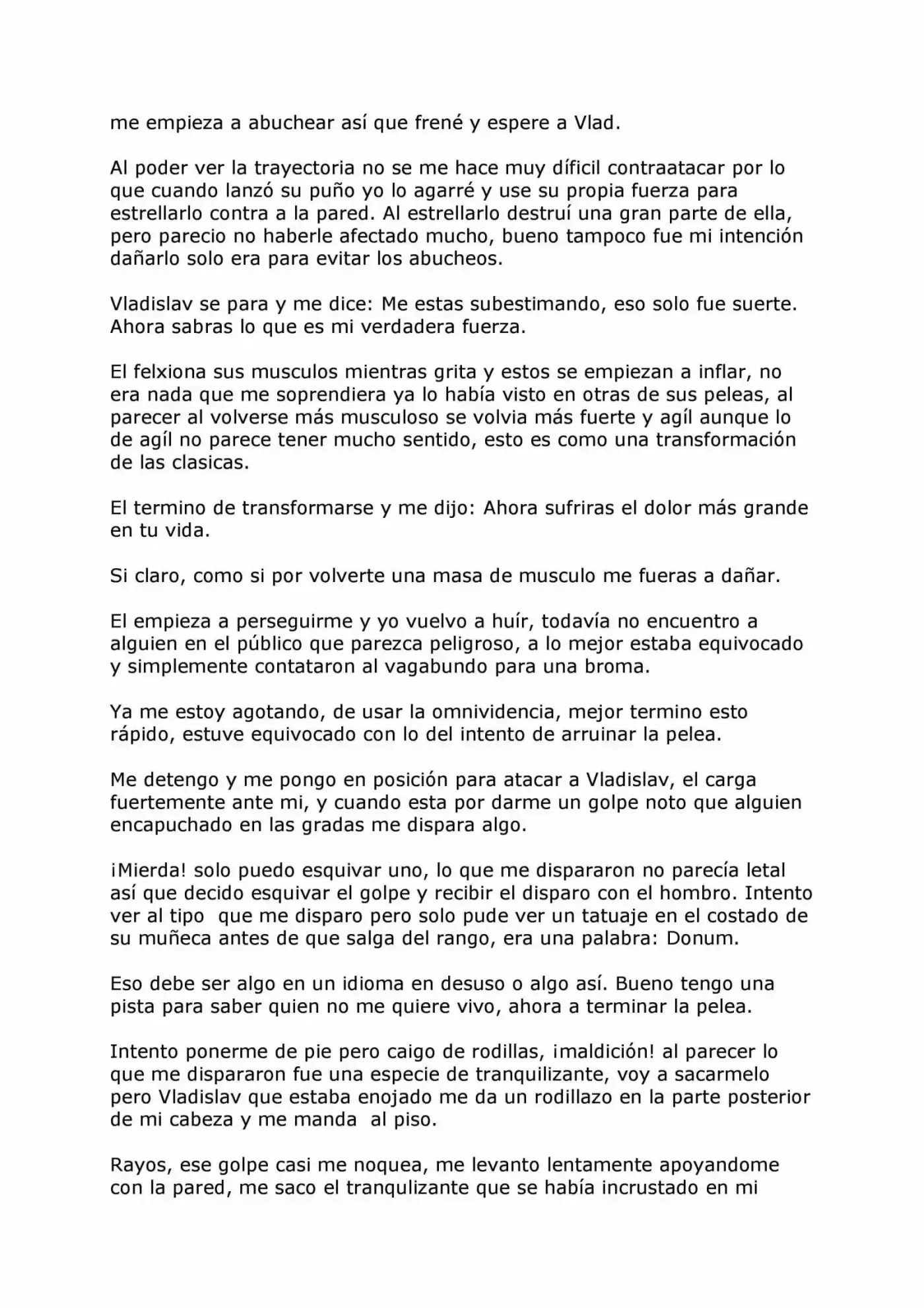 Dragon Death Fights (Novela) - Capítulo 24 - Página 4 - LectorTMOo