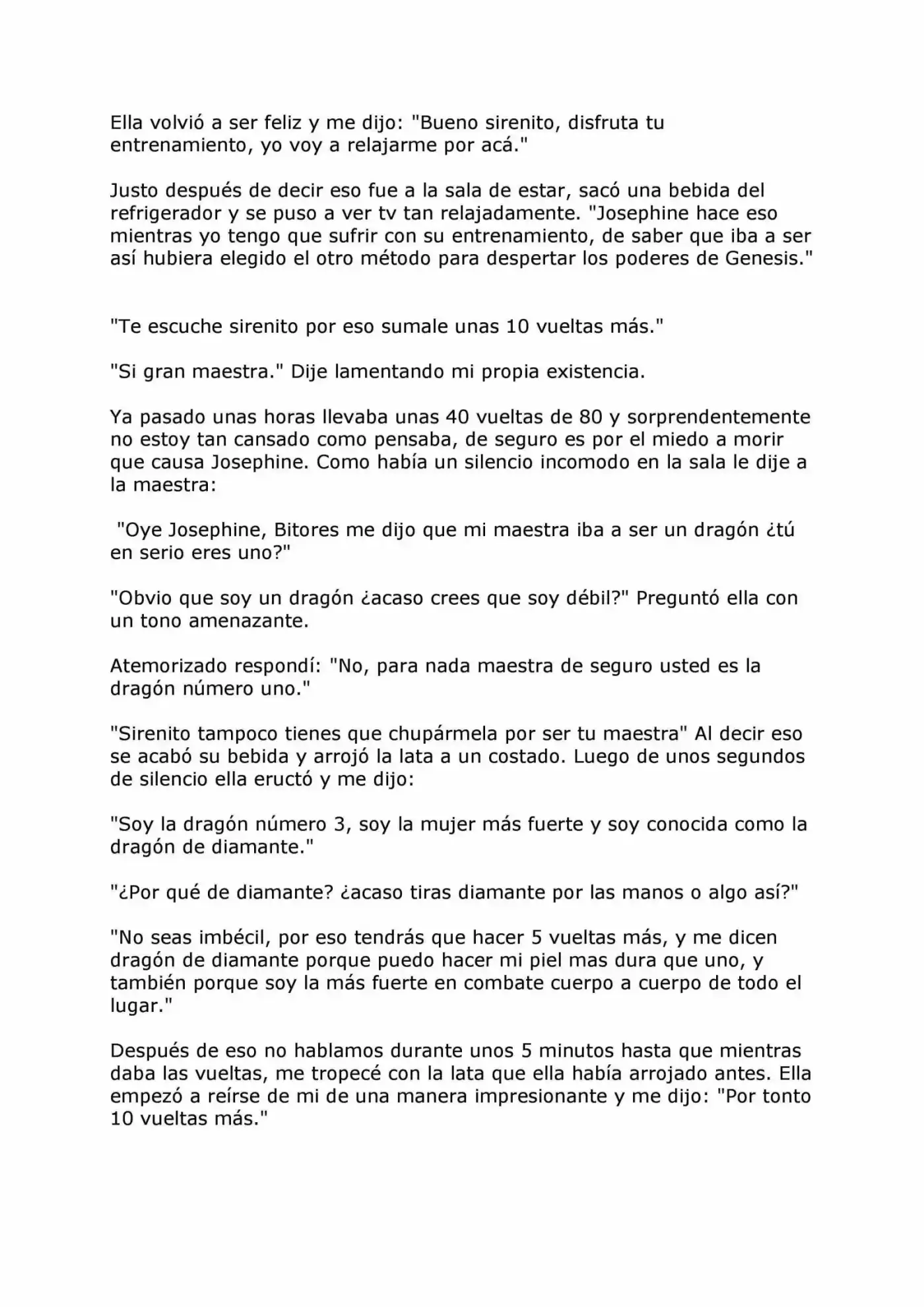 Dragon Death Fights (Novela) - Capítulo 5 - Página 4 - LectorTMOo