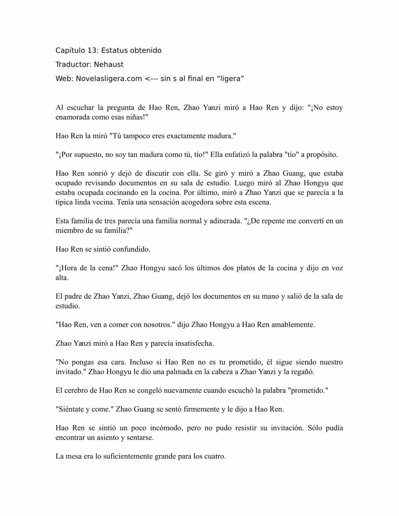 Dragon King's Son-In-Law (Novela) - Capítulo 13 - Página 1 - LectorTMOo