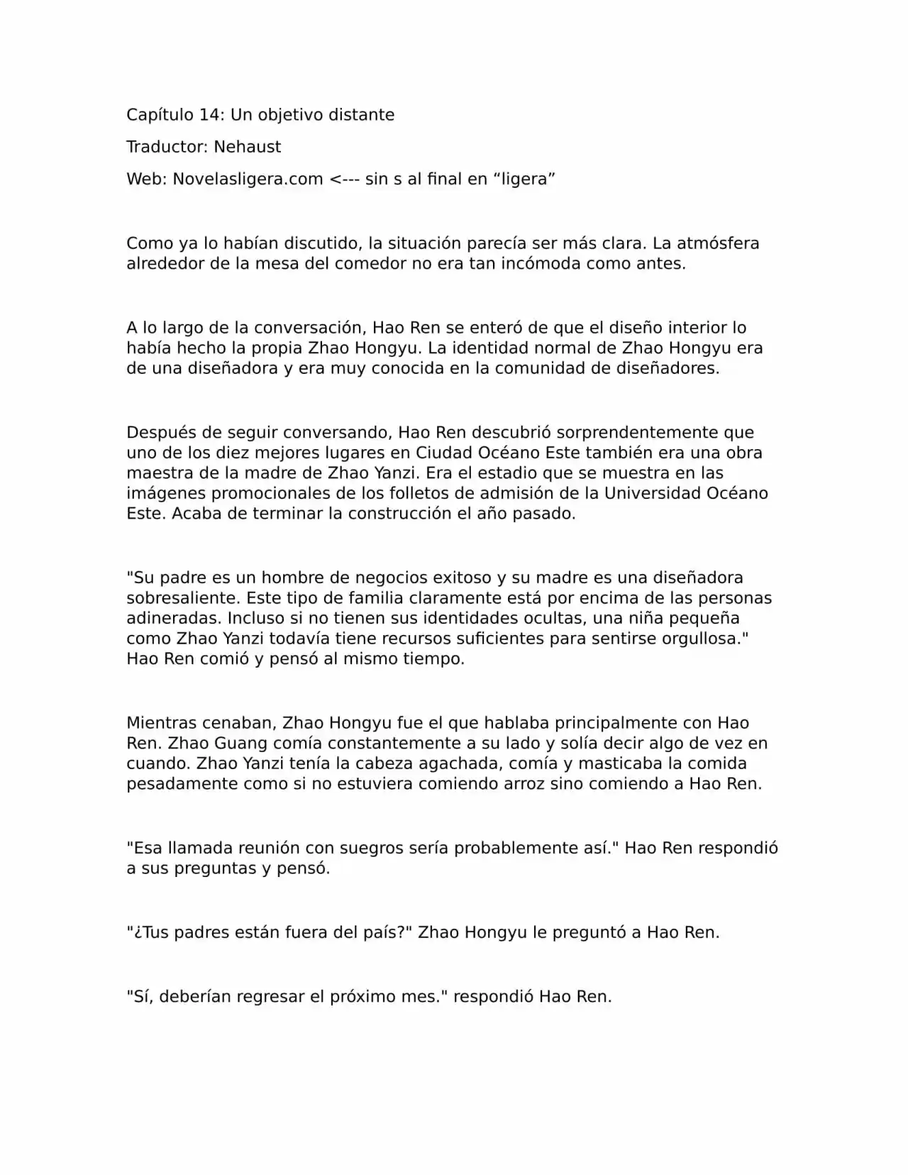 Dragon King's Son-In-Law (Novela) - Capítulo 14 - Página 1 - LectorTMOo