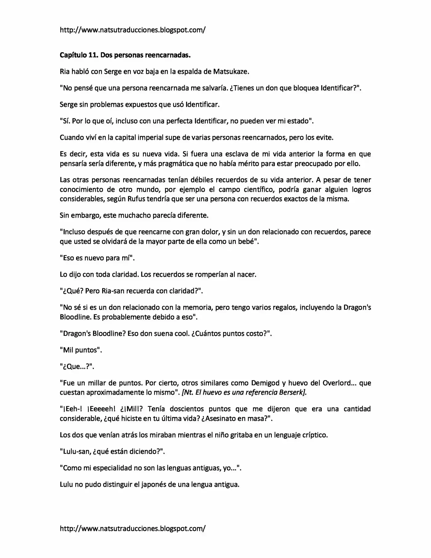 Dragon´s Bloodline (Novela) - Capítulo 11 - Página 1 - LectorTMOo