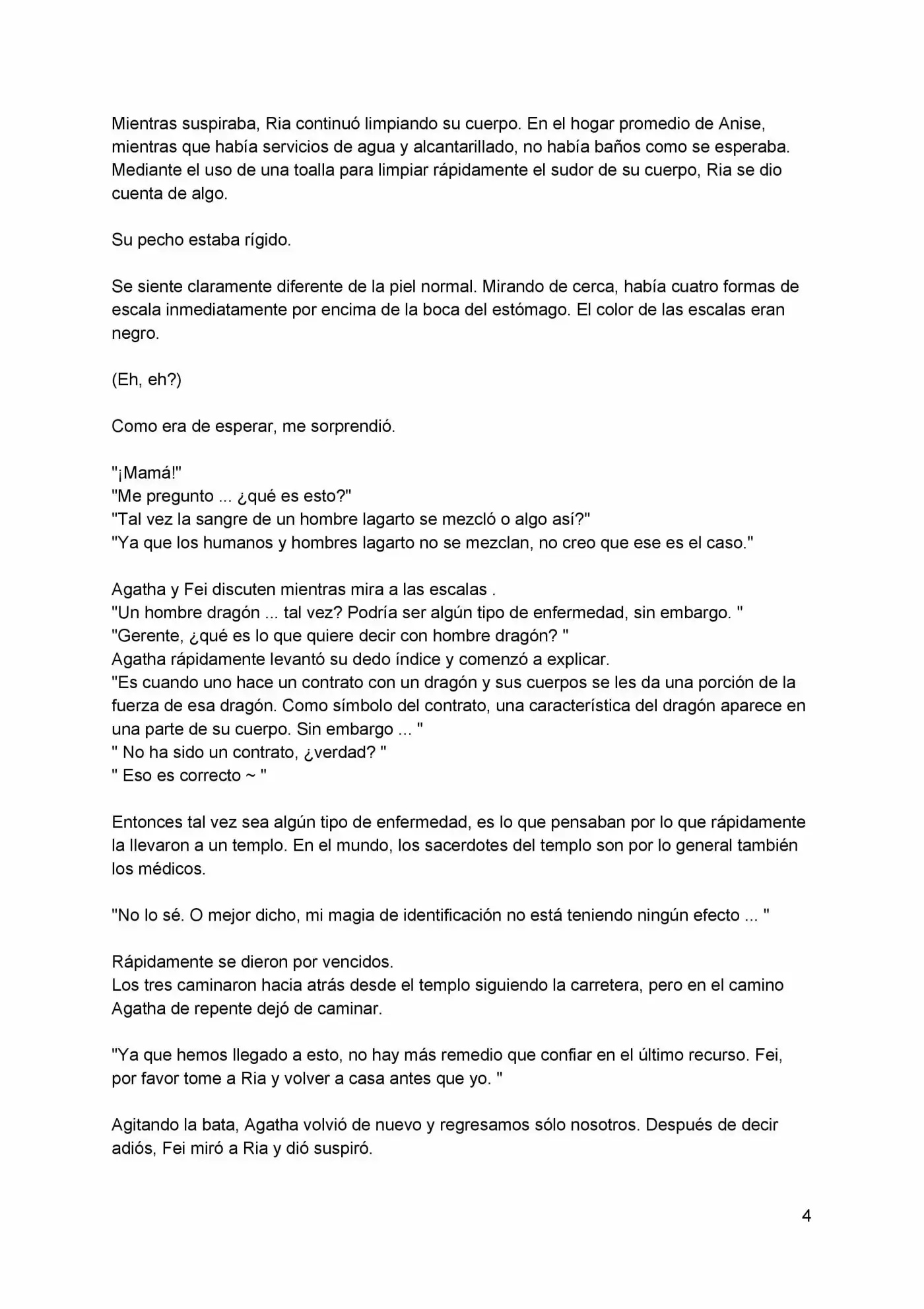 Dragon´s Bloodline (Novela) - Capítulo 3 - Página 4 - LectorTMOo