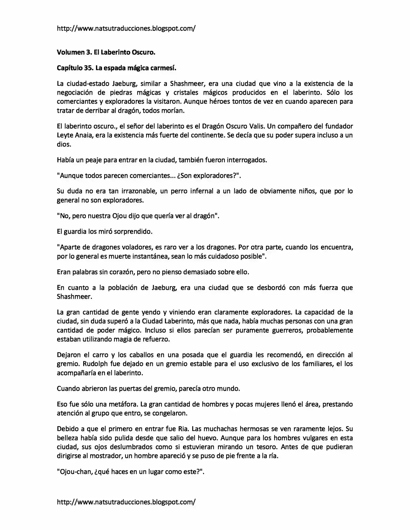 Dragon´s Bloodline (Novela) - Capítulo 35 - Página 1 - LectorTMOo