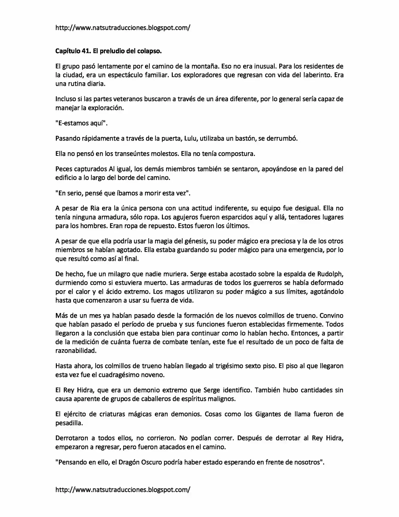 Dragon´s Bloodline (Novela) - Capítulo 41 - Página 1 - LectorTMOo
