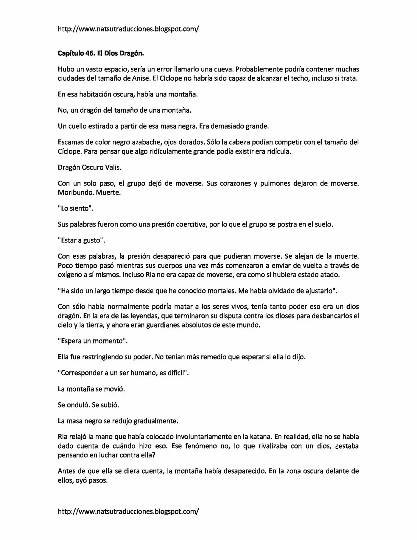 Dragon´s Bloodline (Novela) - Capítulo 46 - Página 1 - LectorTMOo