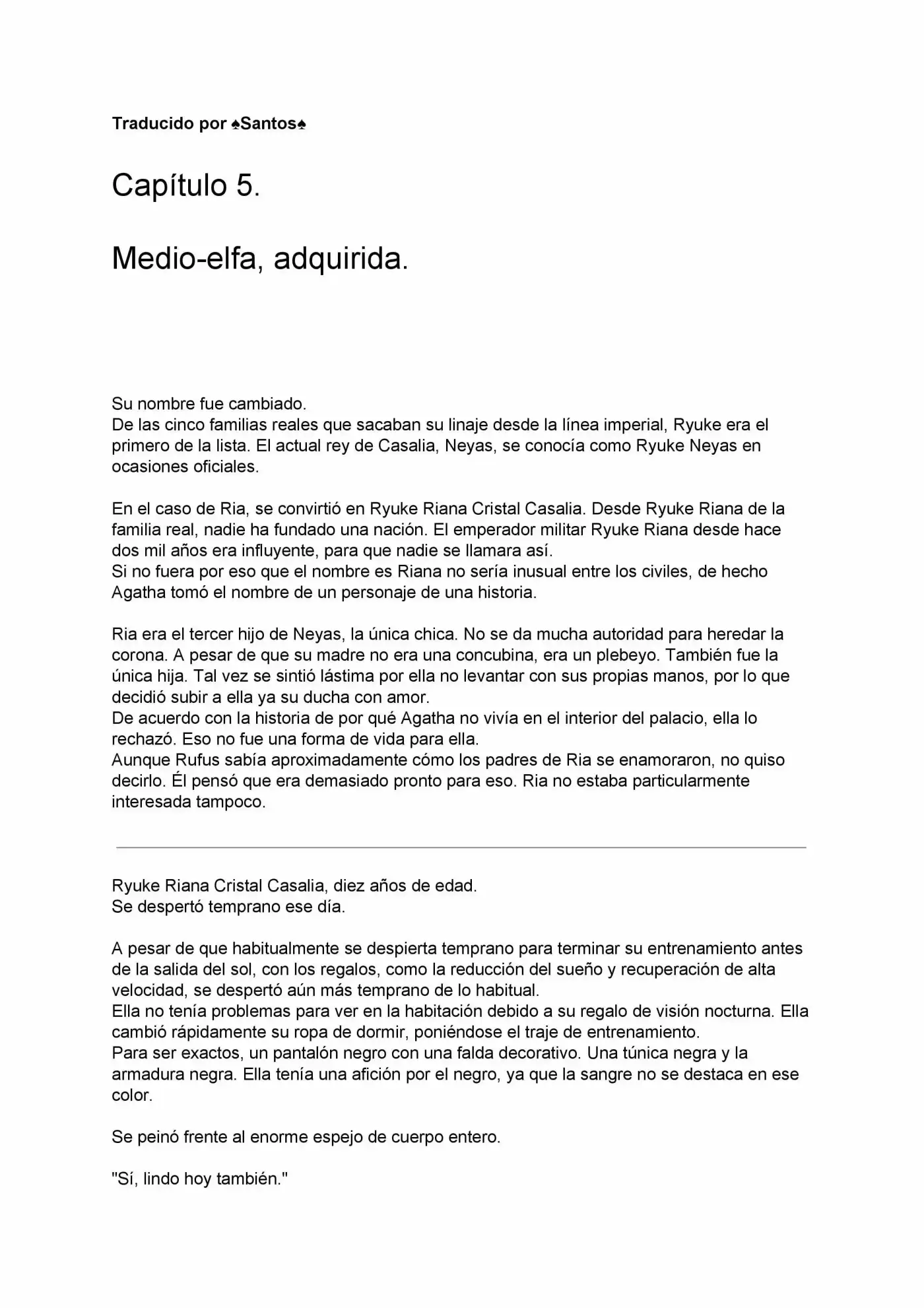 Dragon´s Bloodline (Novela) - Capítulo 5 - Página 1 - LectorTMOo