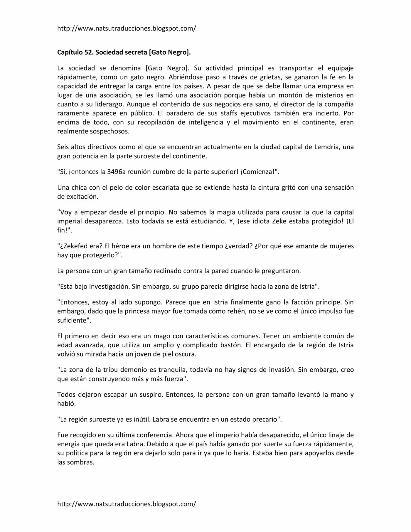 Dragon´s Bloodline (Novela) - Capítulo 52 - Página 1 - LectorTMOo