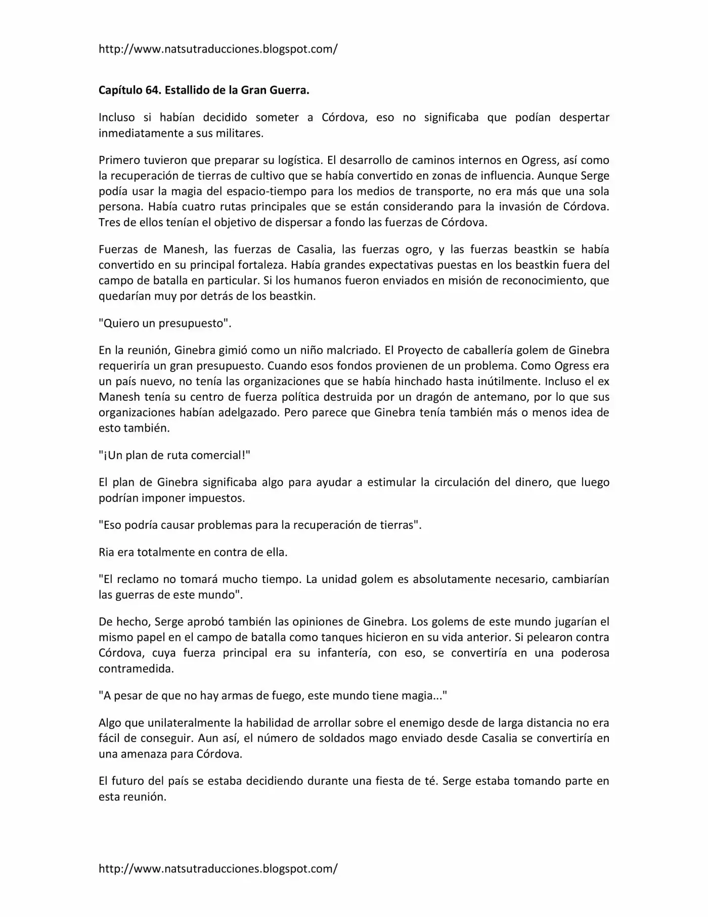 Dragon´s Bloodline (Novela) - Capítulo 64 - Página 1 - LectorTMOo