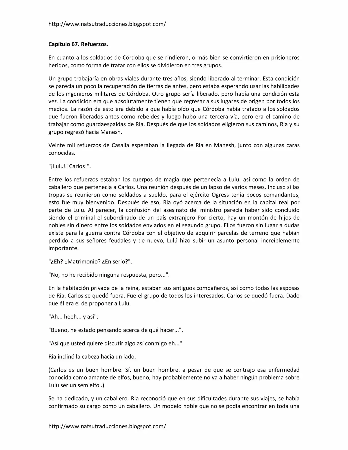 Dragon´s Bloodline (Novela) - Capítulo 67 - Página 1 - LectorTMOo